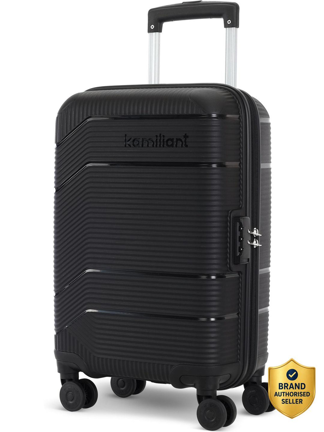 Image of KAMILIANT by American Tourister ARMOR Cabin Suitcase 8 Wheels - 21 inches