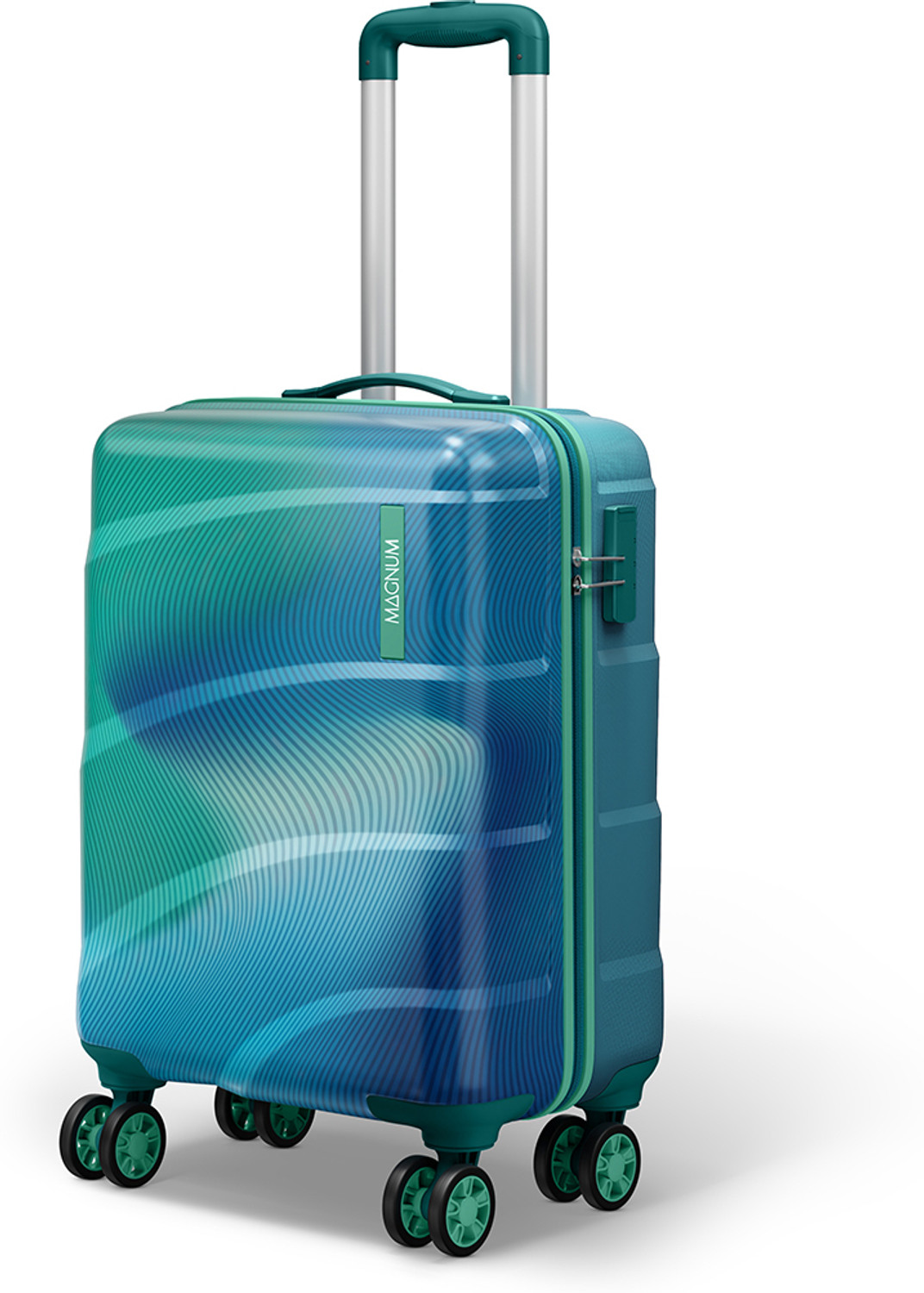Image of Magnum by Safari Small Cabin Suitcase (55 cm) 8 Wheels - NEXIS 55 4W TEAL - Teal