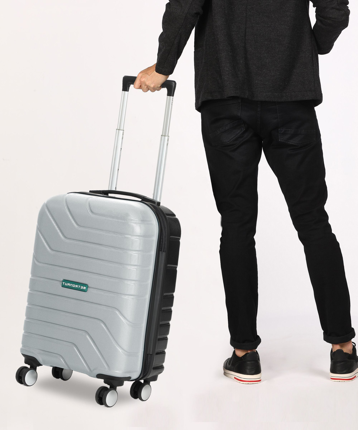 Image of METRONAUT BENT- Dual Color Cabin Suitcase 4 Wheels - 22 inch
