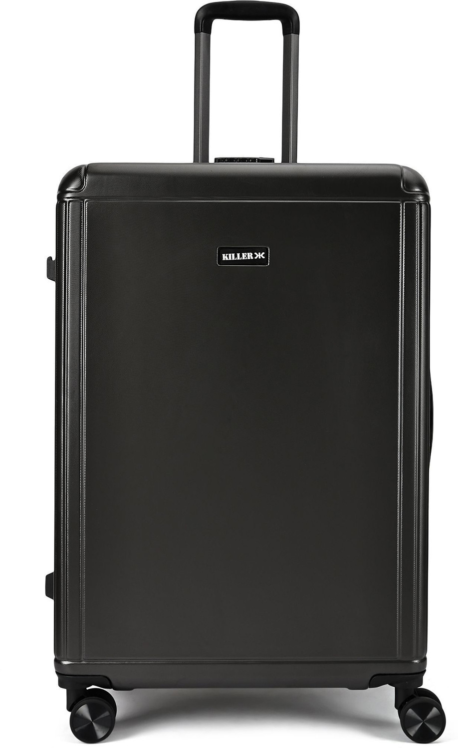 Image of KILLER Box-Light-Weight & Durable Polycarbonate Dark Grey-Hard Luggage Check-in Suitcase 8 Wheels - 28 Inch