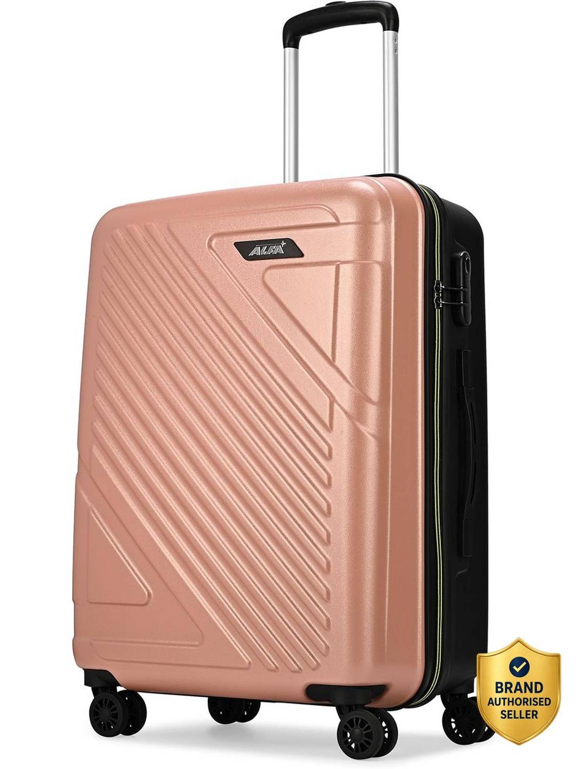ALFA by VIP RUNWAY Check-in Suitcase 8 Wheels - 25 Inch