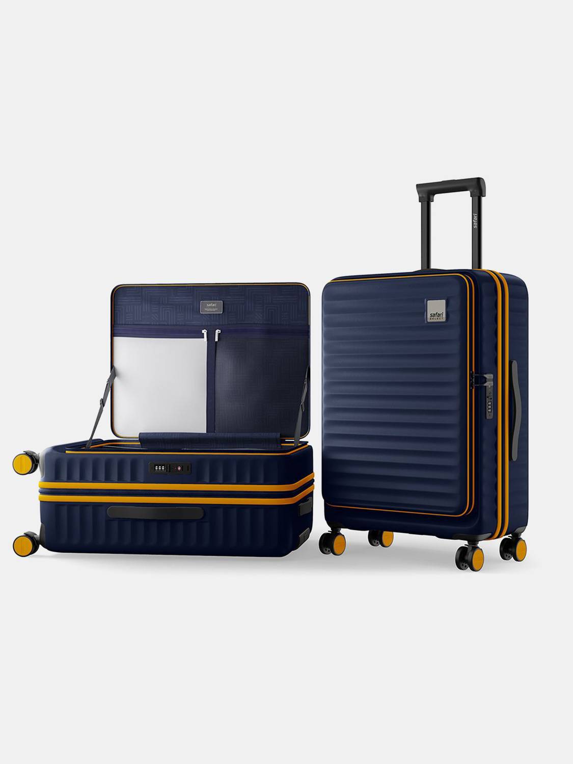 fontaine 84個セット SAFARI Froniq 79 Expandable Check-in Suitcase 8 Wheels - 32 inch