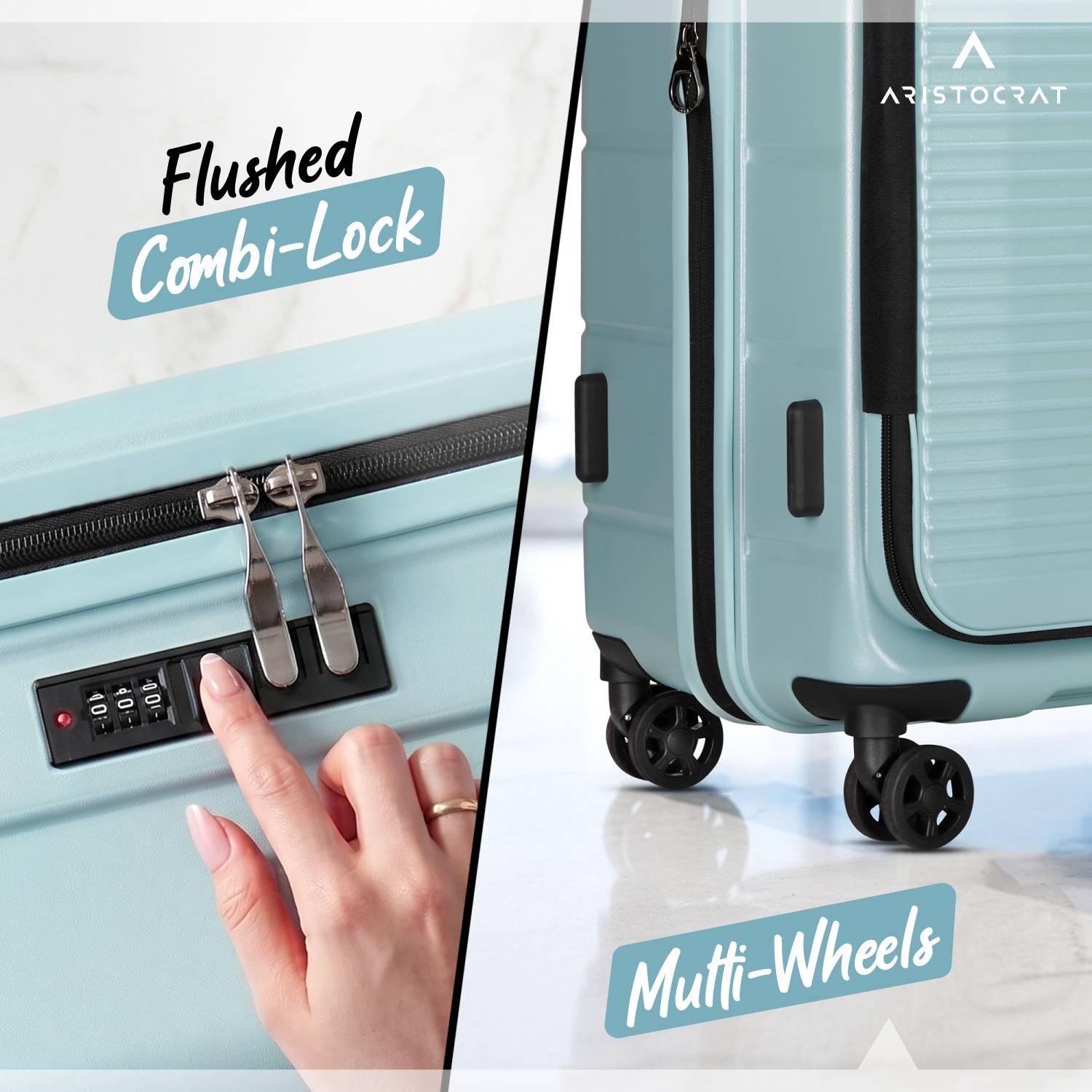 ARISTOCRAT Orbit Plus 26 Inch Laptop Trolley Bag - Image 5
