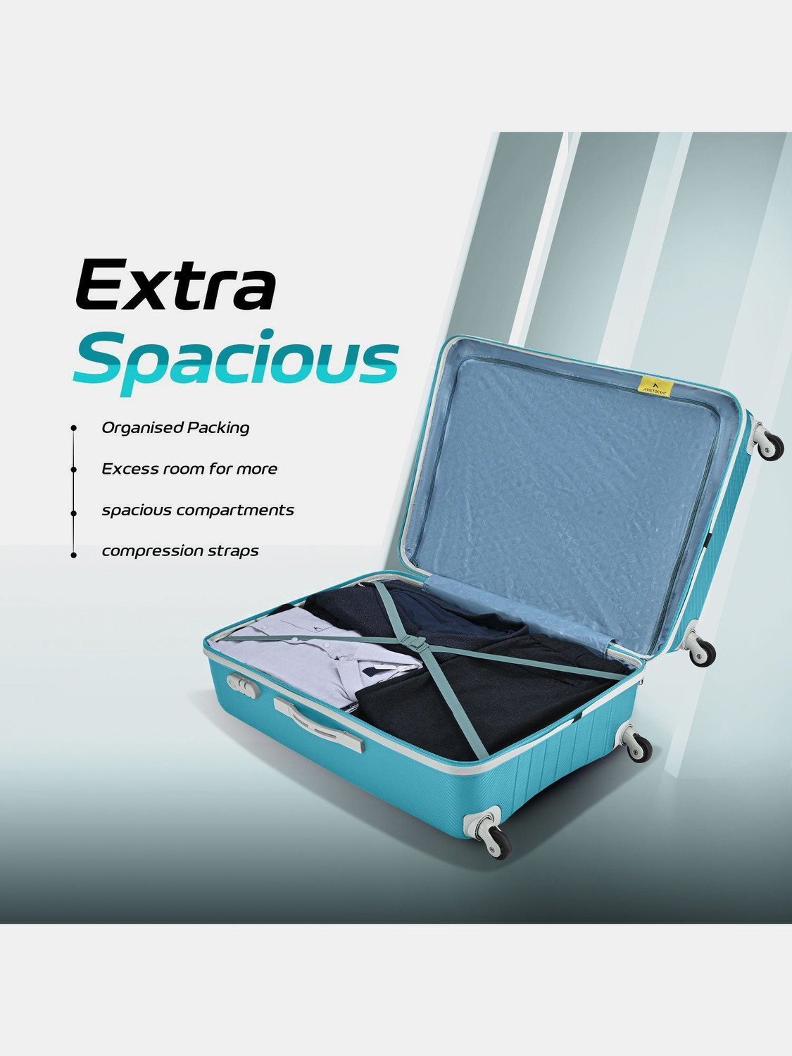 Image of ARISTOCRAT Photon 75 - Hardbody Trolley Bag Check-in Suitcase 4 Wheels - 29 inch