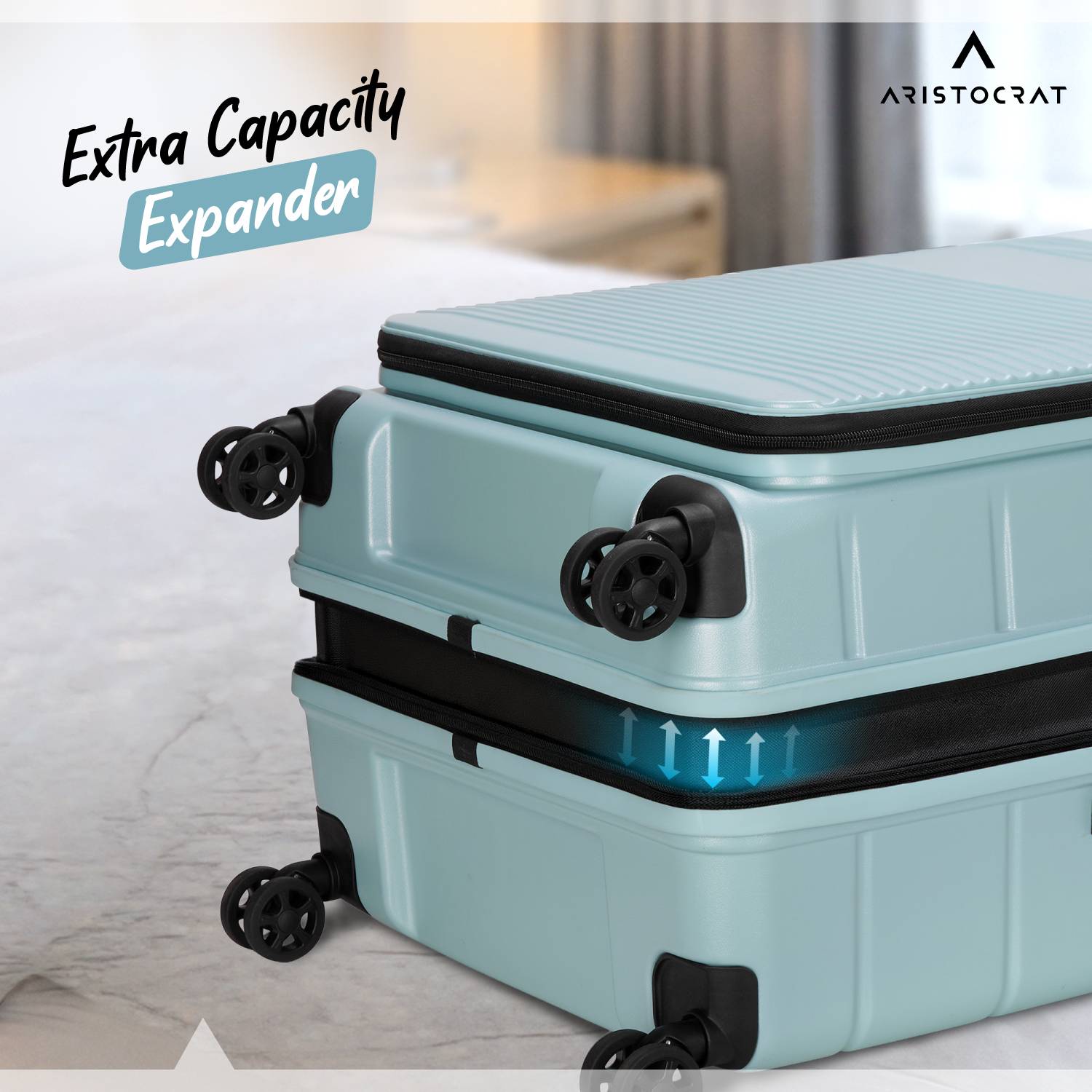 ARISTOCRAT Orbit Plus 26 Inch Laptop Trolley Bag - Image 3