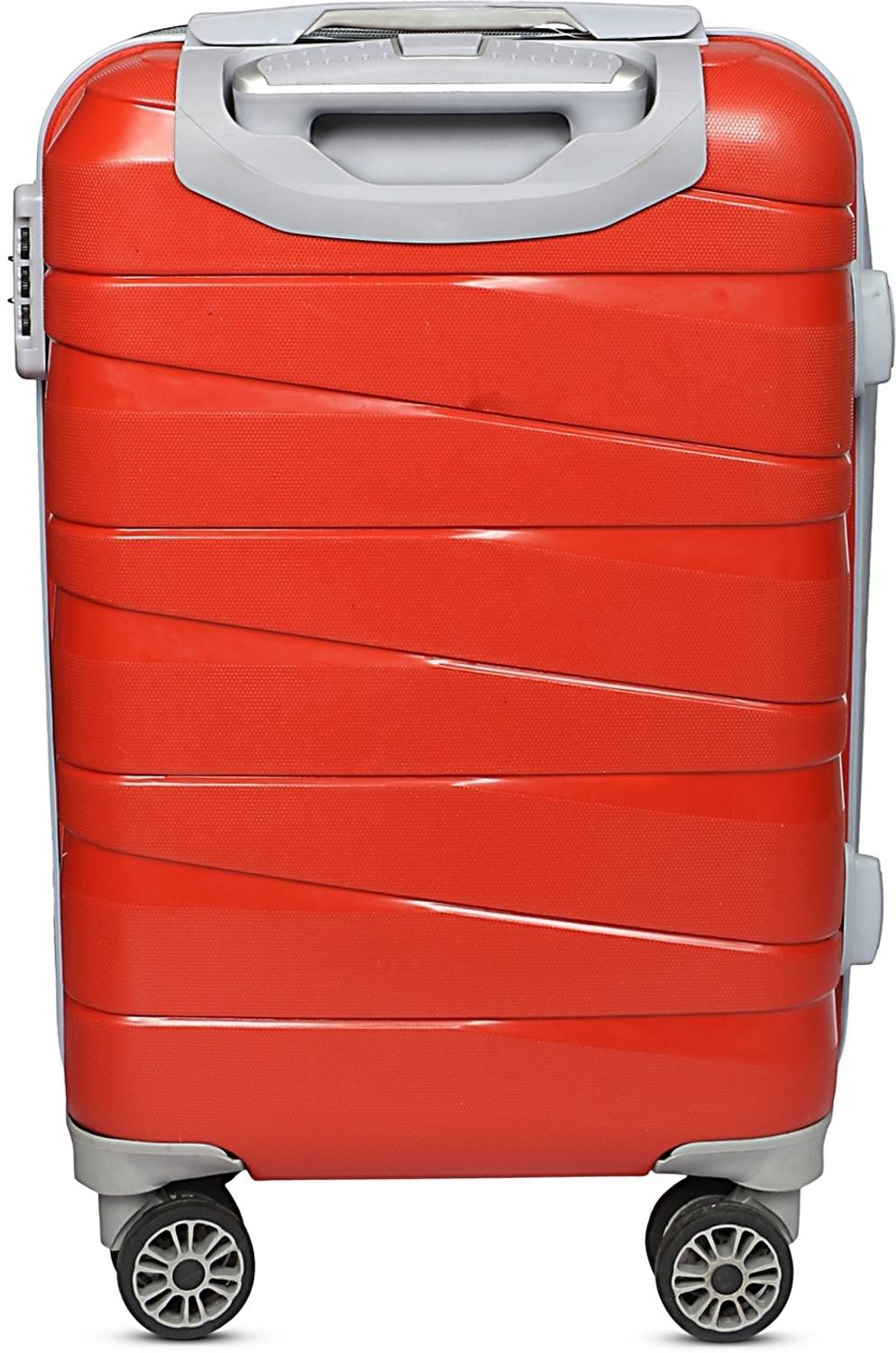 Nkt Jmb 999 20 inch Red Cabin Suitcase 8 Wheels - Image 3