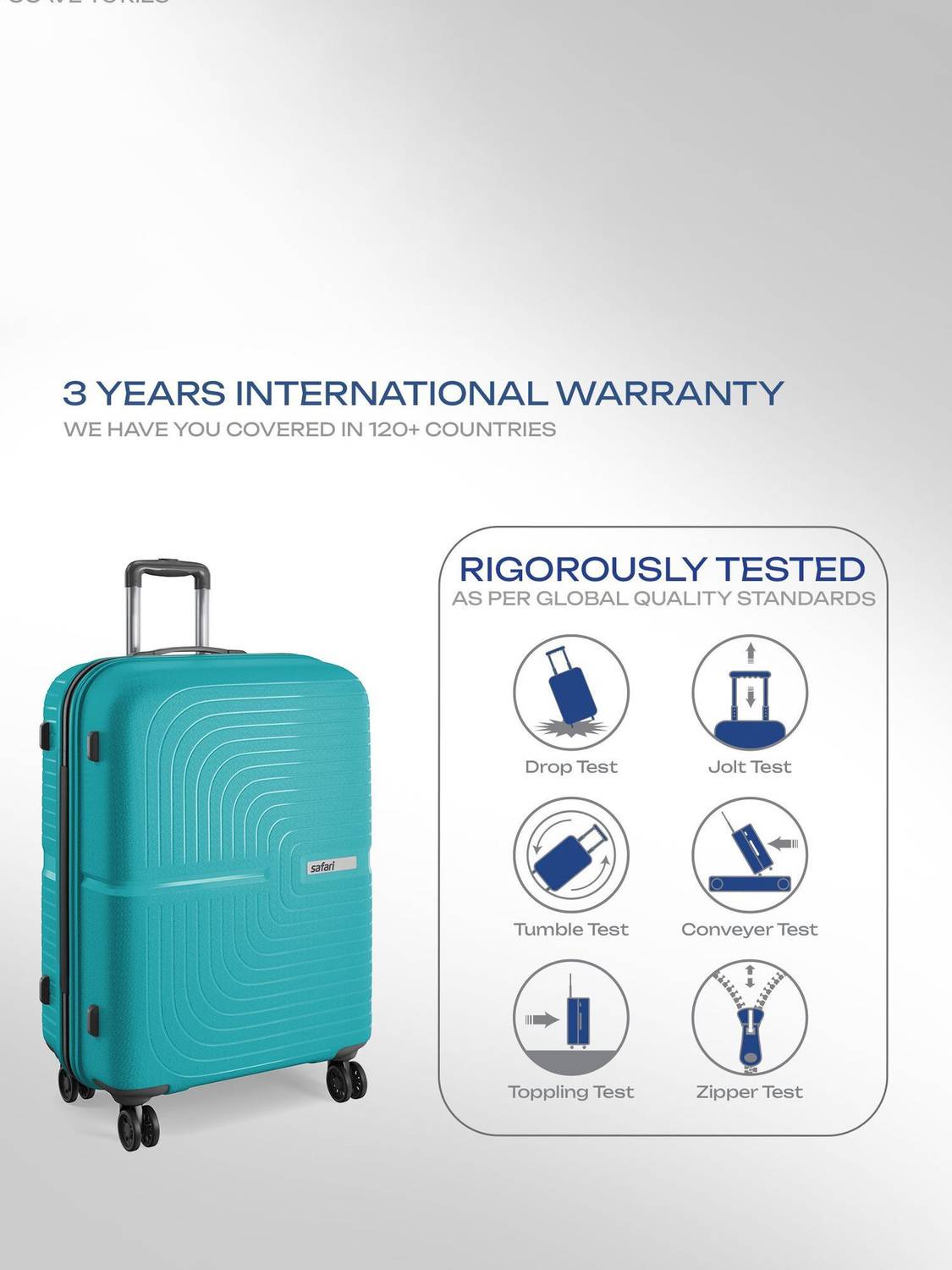 SAFARI Eclipse Neo 75 8-Wheel Suitcase 30x30 - Image 5