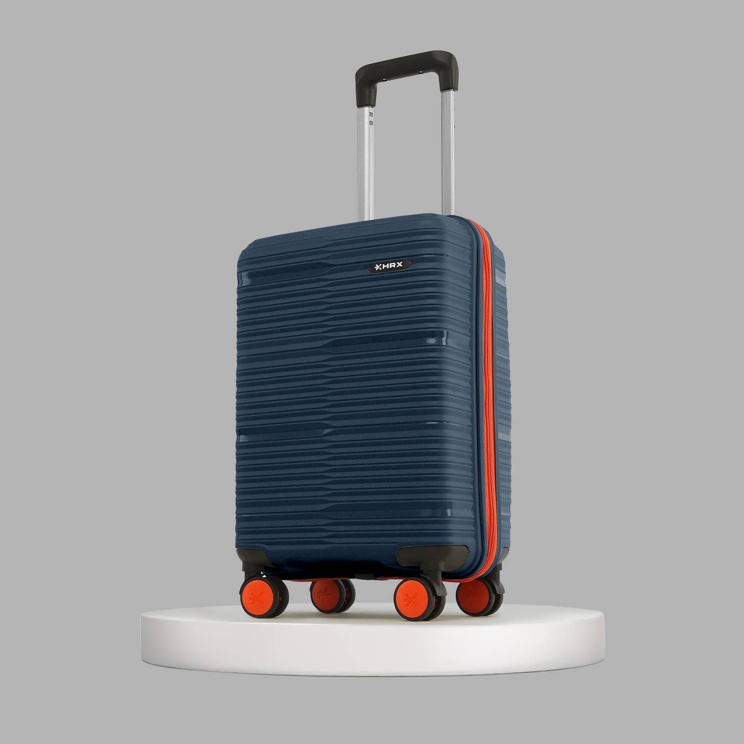 HRX Zanzibar Cabin Suitcase 8 Wheels - 22 inch Blue - Price in