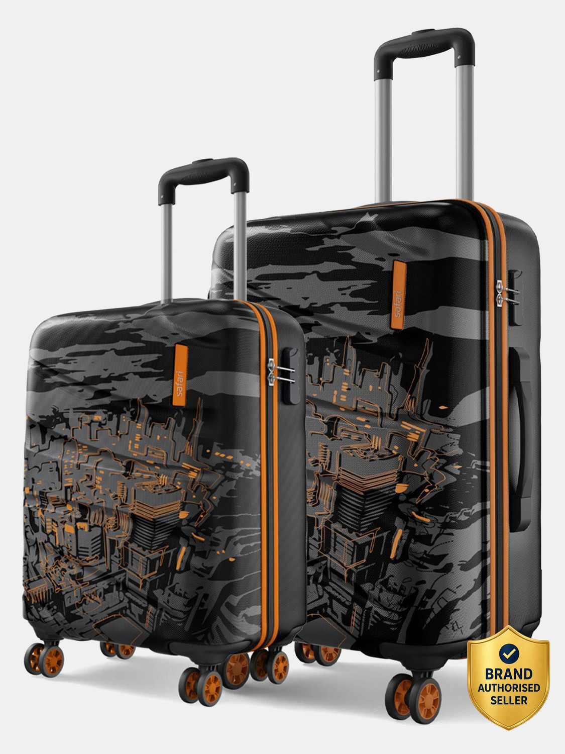 Image of SAFARI ARKHAM Cabin & Check-in Set 8 Wheels - 26 inch