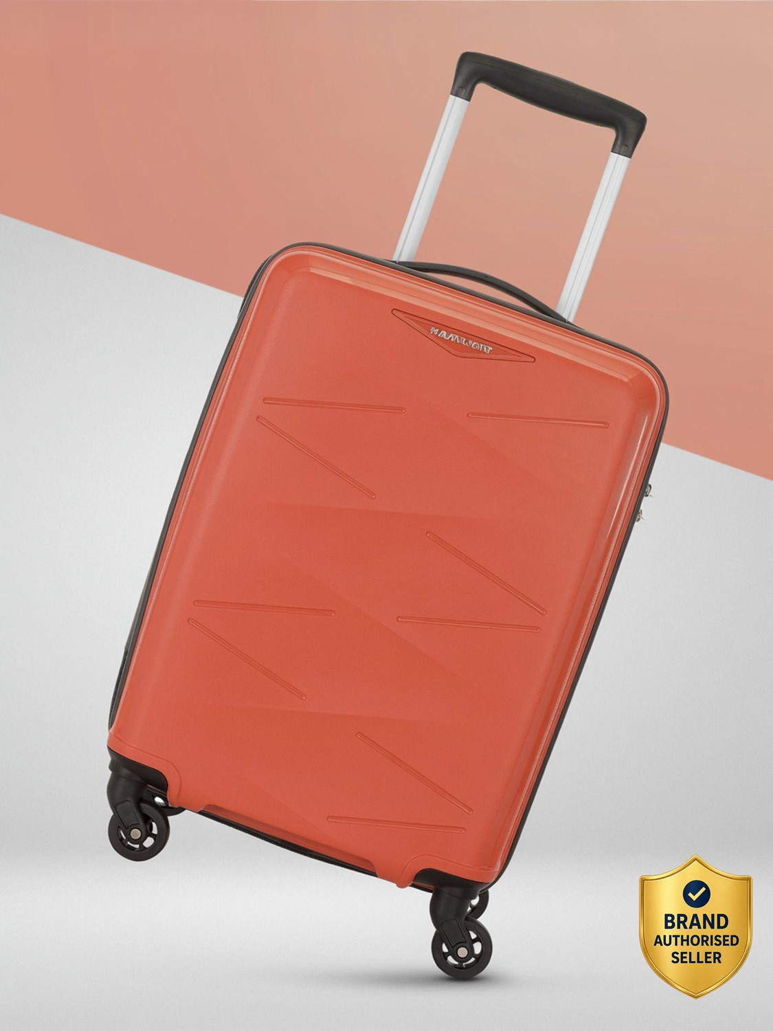 Image of Kamiliant by American Tourister Combination Lock-Triprism Cabin Suitcase 4 Wheels - 21 inches