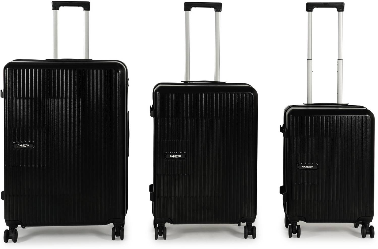 CARLTON LONDON Soho Set -3 ( 22"+26"+30") Cabin & Check-in Set 8 Wheels - 30 inch