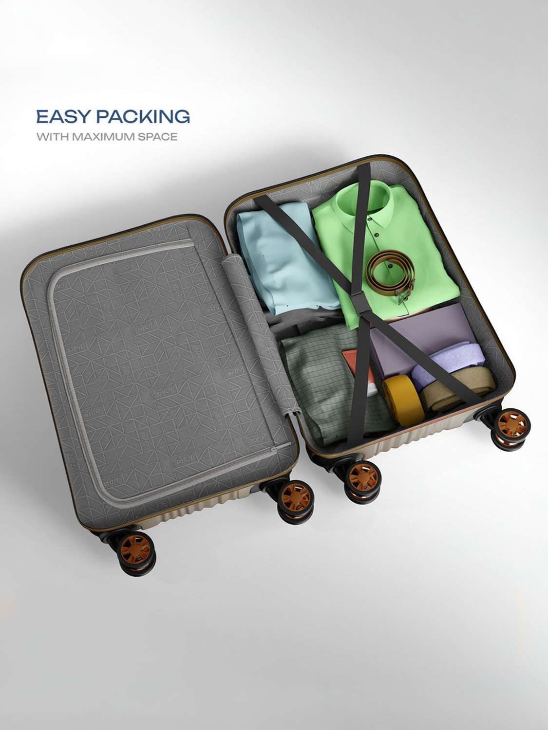Image of SAFARI KEPLAR 4W Cabin Suitcase 8 Wheels - 22 inch