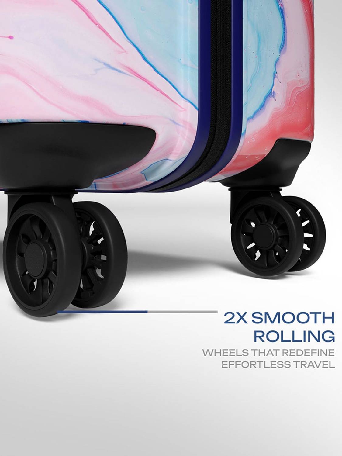Safari Hue 8 Wheels 26 inch Check-in Suitcase - Image 5