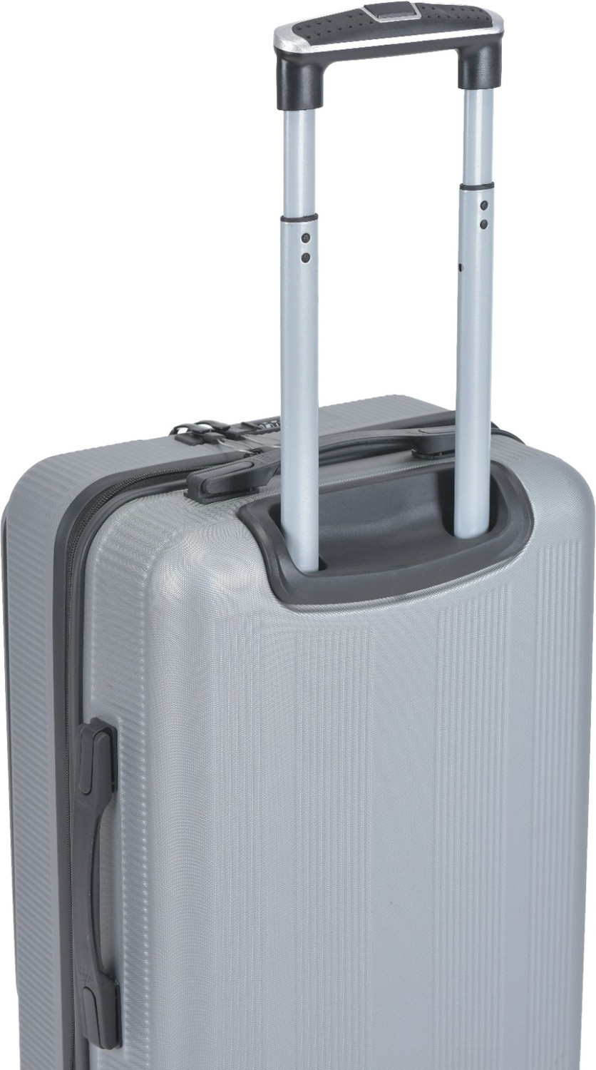 Image of WROGN Small Cabin Suitcase (58 cm) 8 Wheels - LAPTOP BAG OVERNIGHTER - Silver Overnighter & Briefcase 8 Wheels - 20 inch