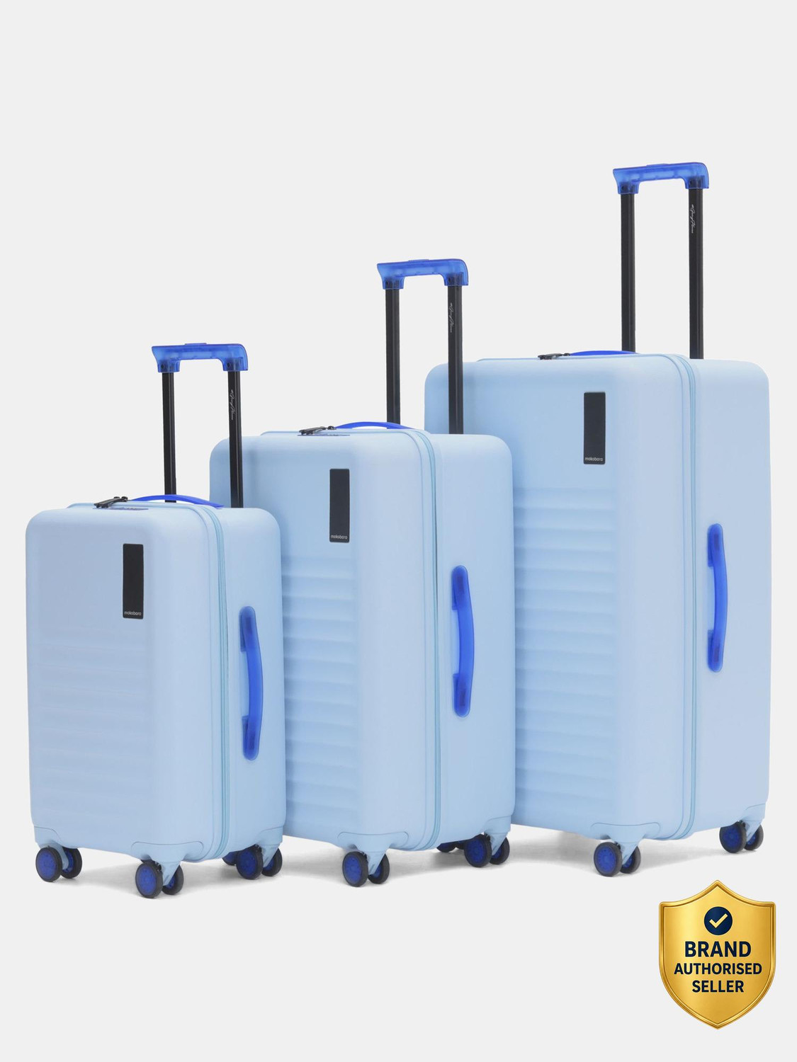 Image of Mokobara The Aisle Trunk - Set of 3 Luggage (Small 55.5 cm | Medium 65 | Large 75.5cm ) Cabin & Check-in Set 8 Wheels - 30 inch
