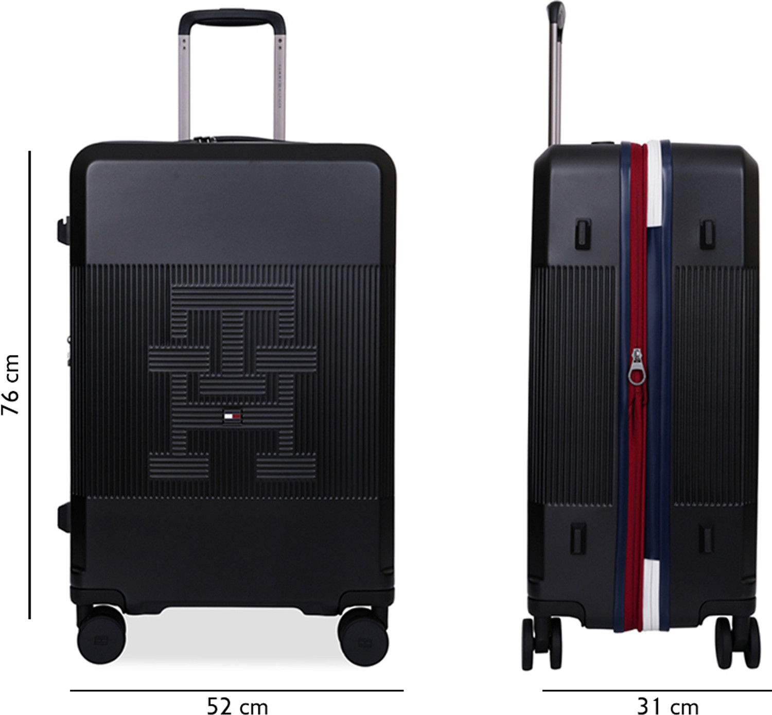Image of TOMMY HILFIGER Patrick Expandable Check-in Suitcase 8 Wheels - 30 Inch