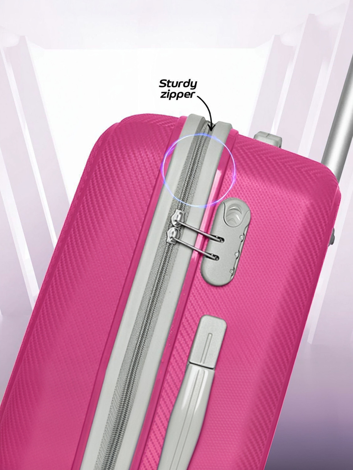 Image of ARISTOCRAT Photon 3 (Small 55cm | Medium 64cm | Large 75cm) - Trolley Bag Cabin & Check-in Set 4 Wheels - 30 Inch
