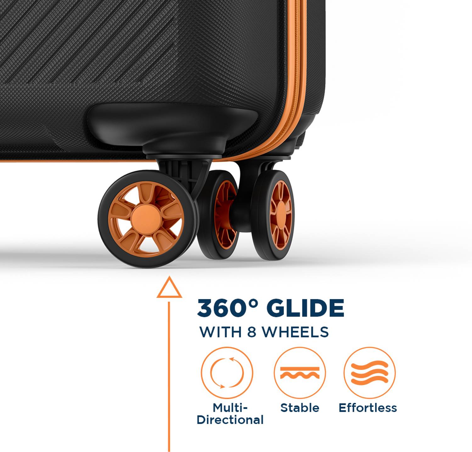 Magnum by Safari Small Cabin Suitcase (55 cm) 8 Wheels - Fury 55 ... more
