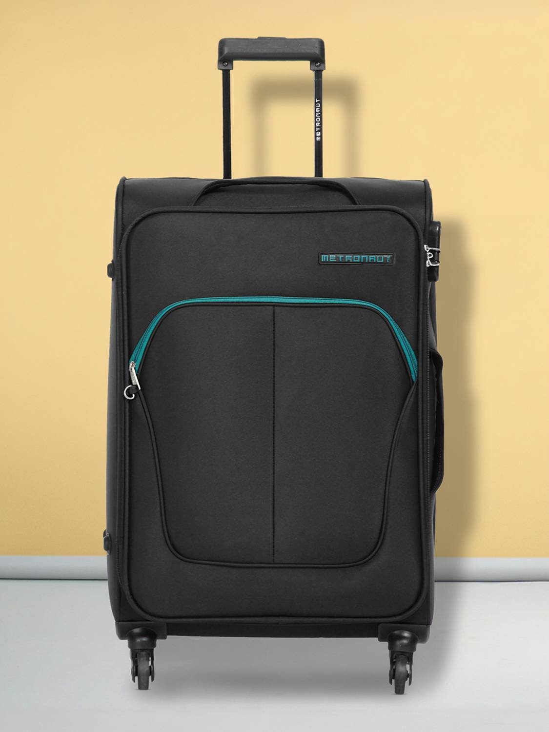 METRONAUT Supreme Cabin Suitcase 4 Wheels - 22 inch Black - Image 1
