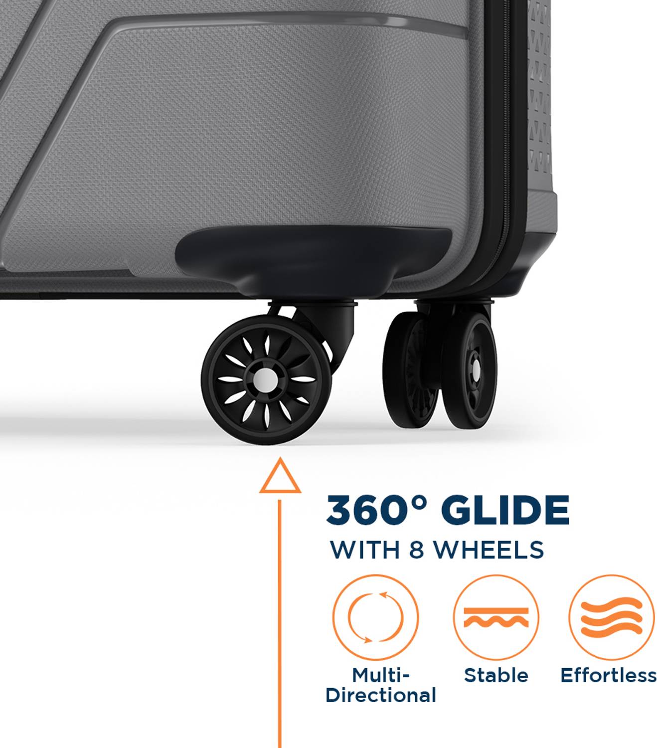 Magnum Zeno 55 Cabin Suitcase 22 Inches 4 Wheels - Image 5