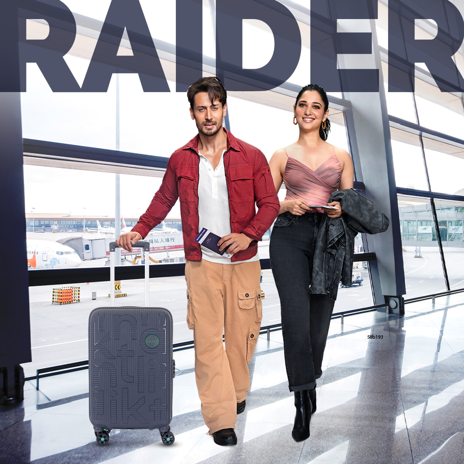 Image of KAMILIANT RAIDER POP Cabin Suitcase 8 Wheels - 21 inches