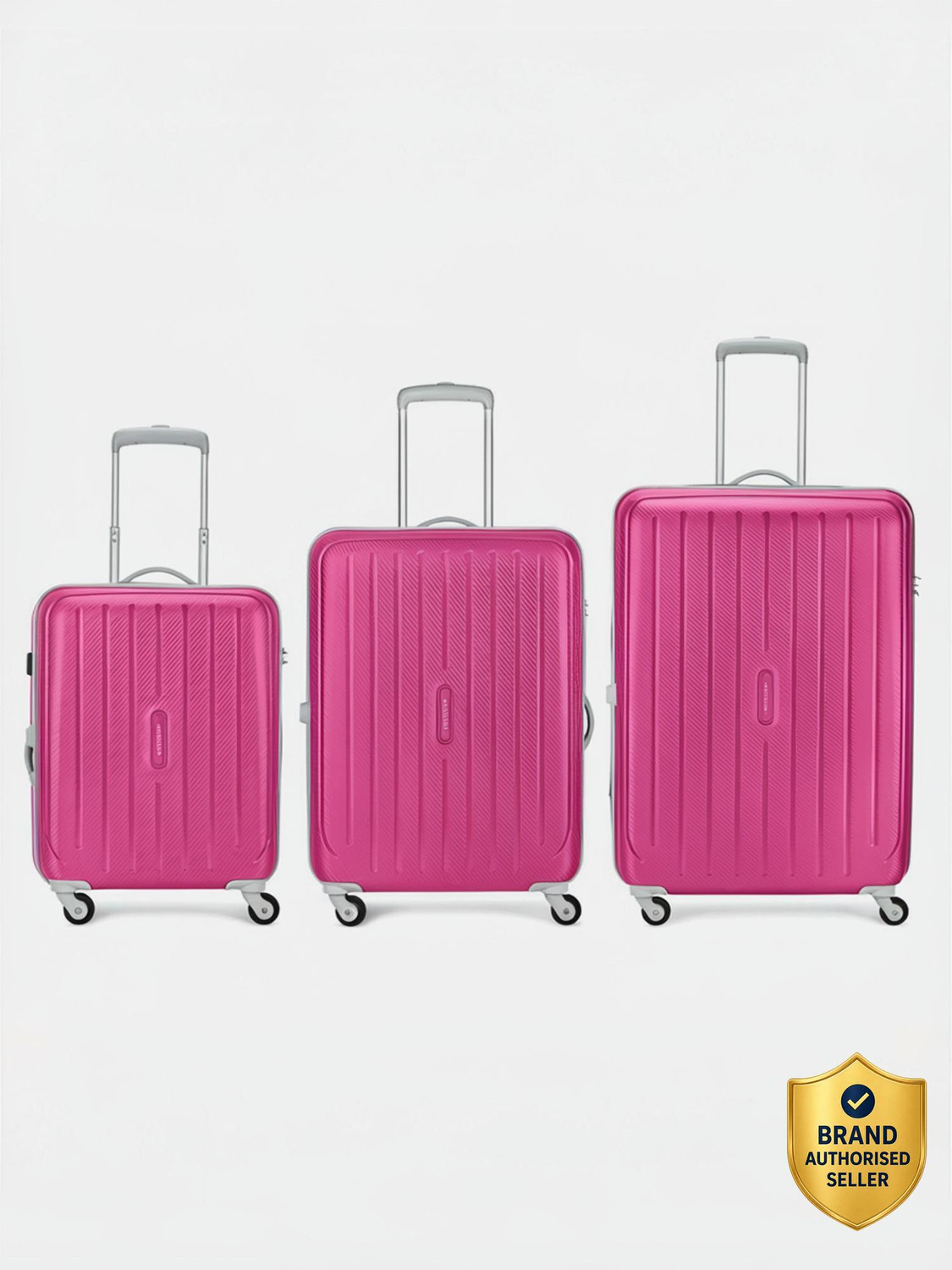 Image of ARISTOCRAT Photon 3 (Small 55cm | Medium 64cm | Large 75cm) - Trolley Bag Cabin & Check-in Set 4 Wheels - 30 Inch