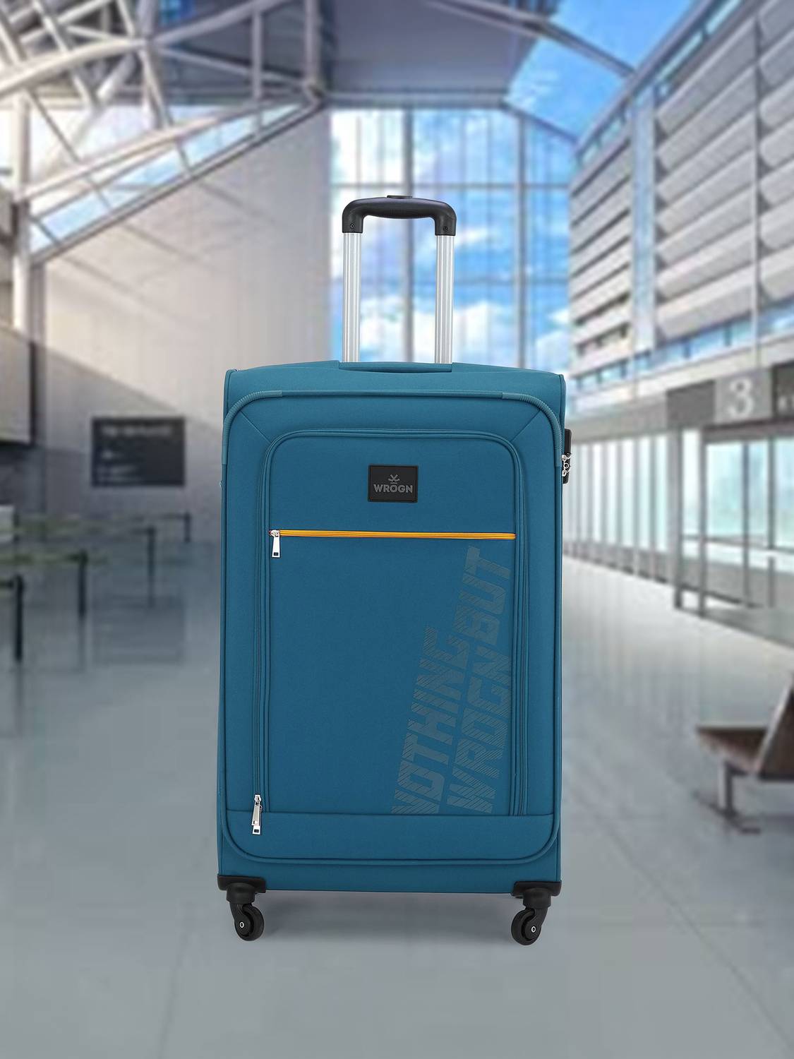 WROGN Popzy Check-in Suitcase 8 Wheels - 30 Inch