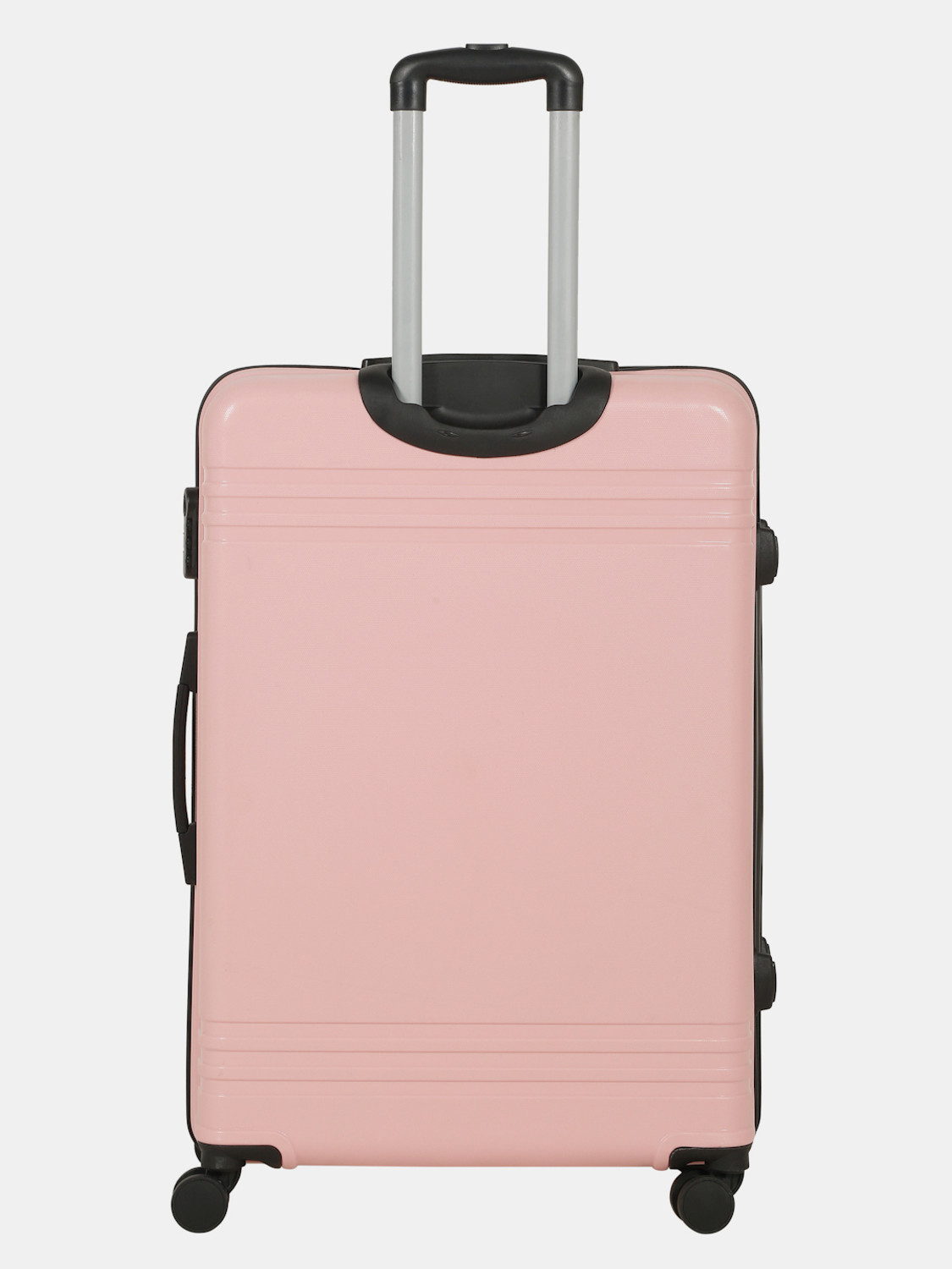 Image of Teakwood Leathers Unisex Textured Set of 3 Trolley Bag (Small-Medium-Large,Rose) Cabin & Check-in Set 8 Wheels - 30 INCH