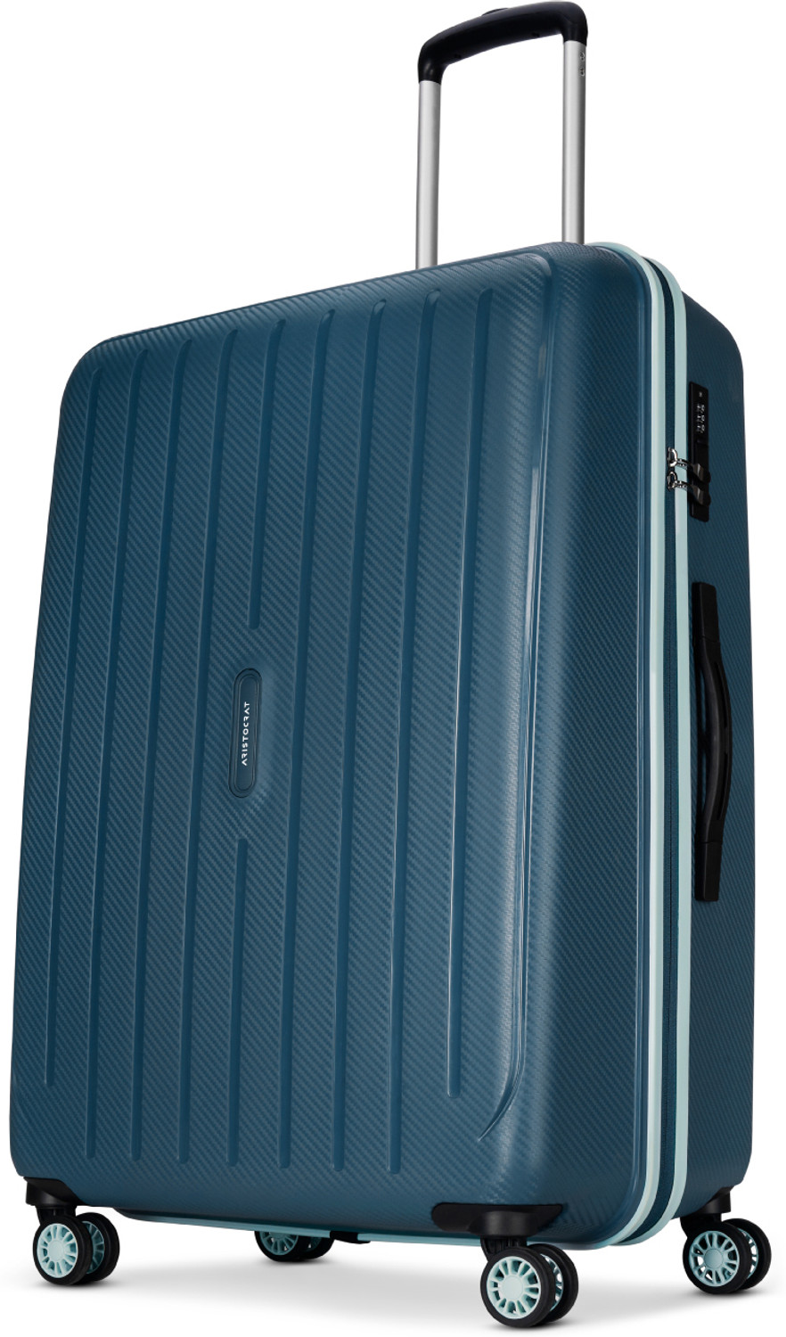 Image of ARISTOCRAT Photon Max Hard Side Luggage | Trolley Bag With Flushed Combination Lock Check-in Suitcase 4 Wheels - 30 Inch