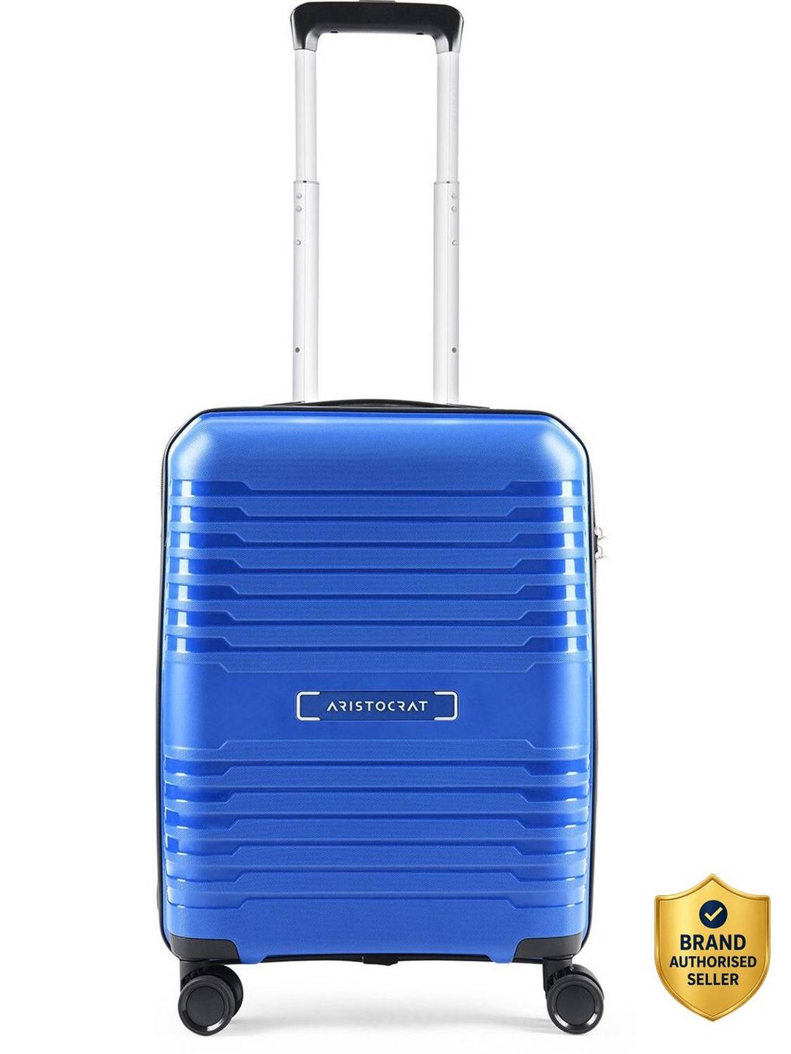 ARISTOCRAT HARBOR 8W STROLLY 55 360 BLUE Cabin Suitcase 8 Wheels - 22 inch