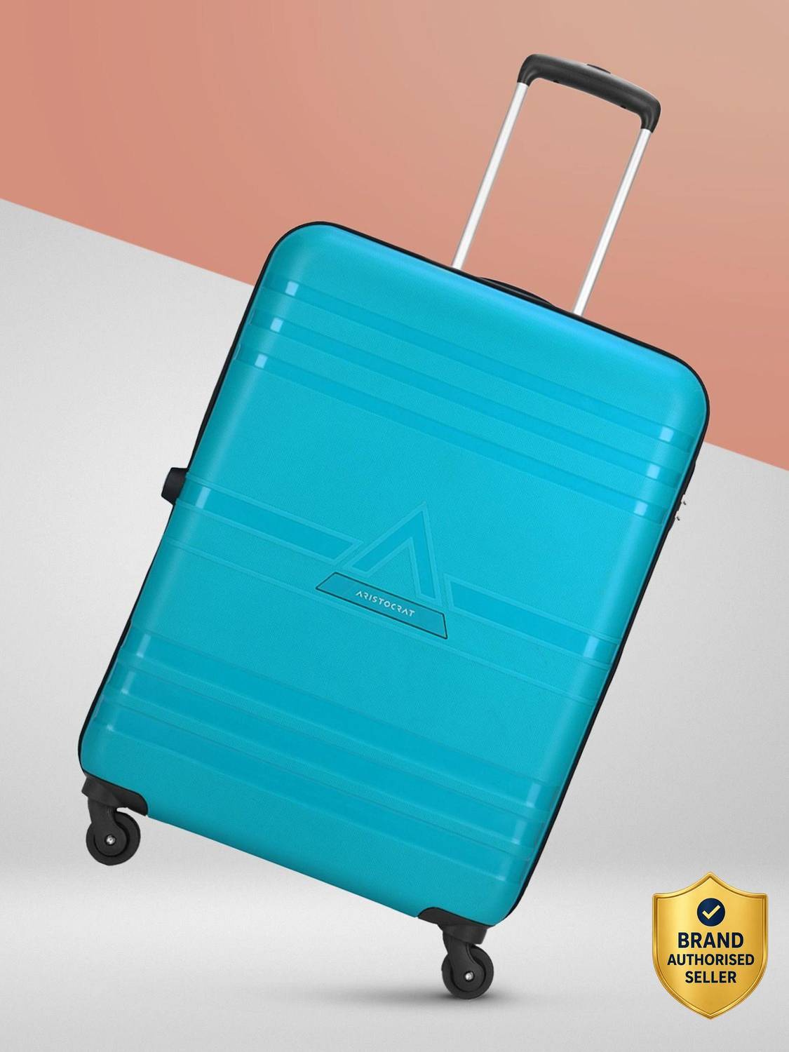 ARISTOCRAT Airstop 63 - Hardbody Trolley Bag Check-in Suitcase 4 Wheels - 25 Inch