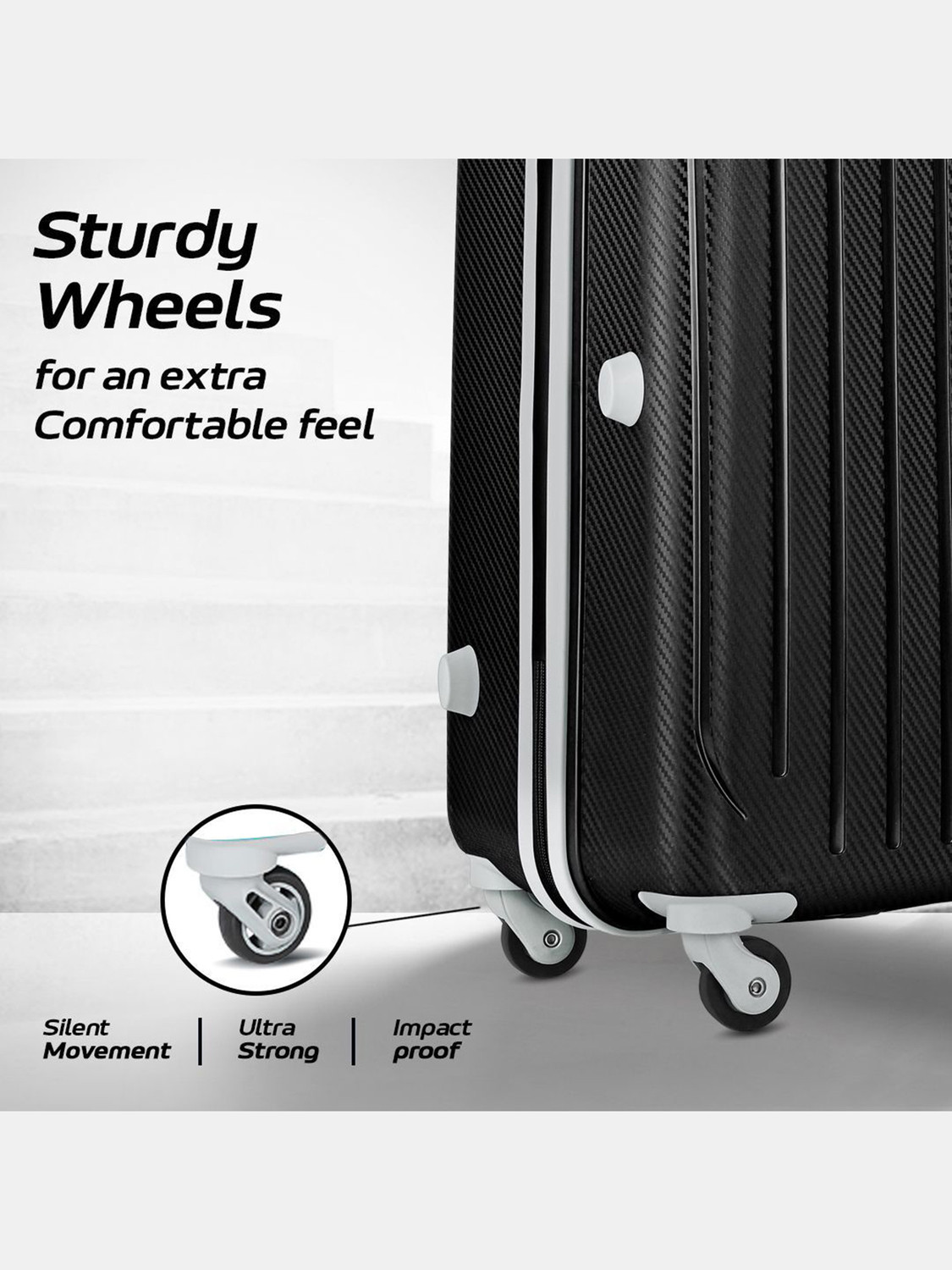 Image of ARISTOCRAT Photon 55 - Hardbody Trolley Bag Cabin Suitcase 4 Wheels - 22 inch