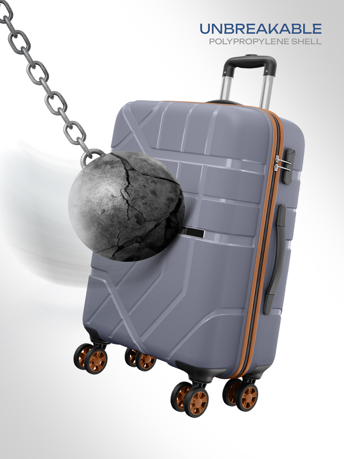 Image of SAFARI Broadway Check-in Suitcase 8 Wheels - 30 inch