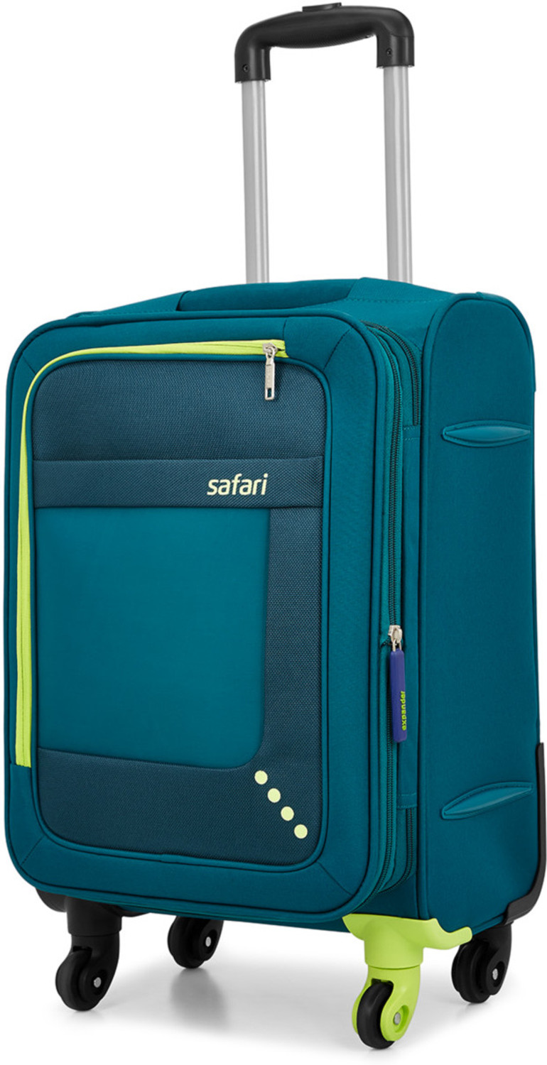 Image of SAFARI STAR 55 4W TEAL Expandable Cabin Suitcase 4 Wheels - 22 Inches