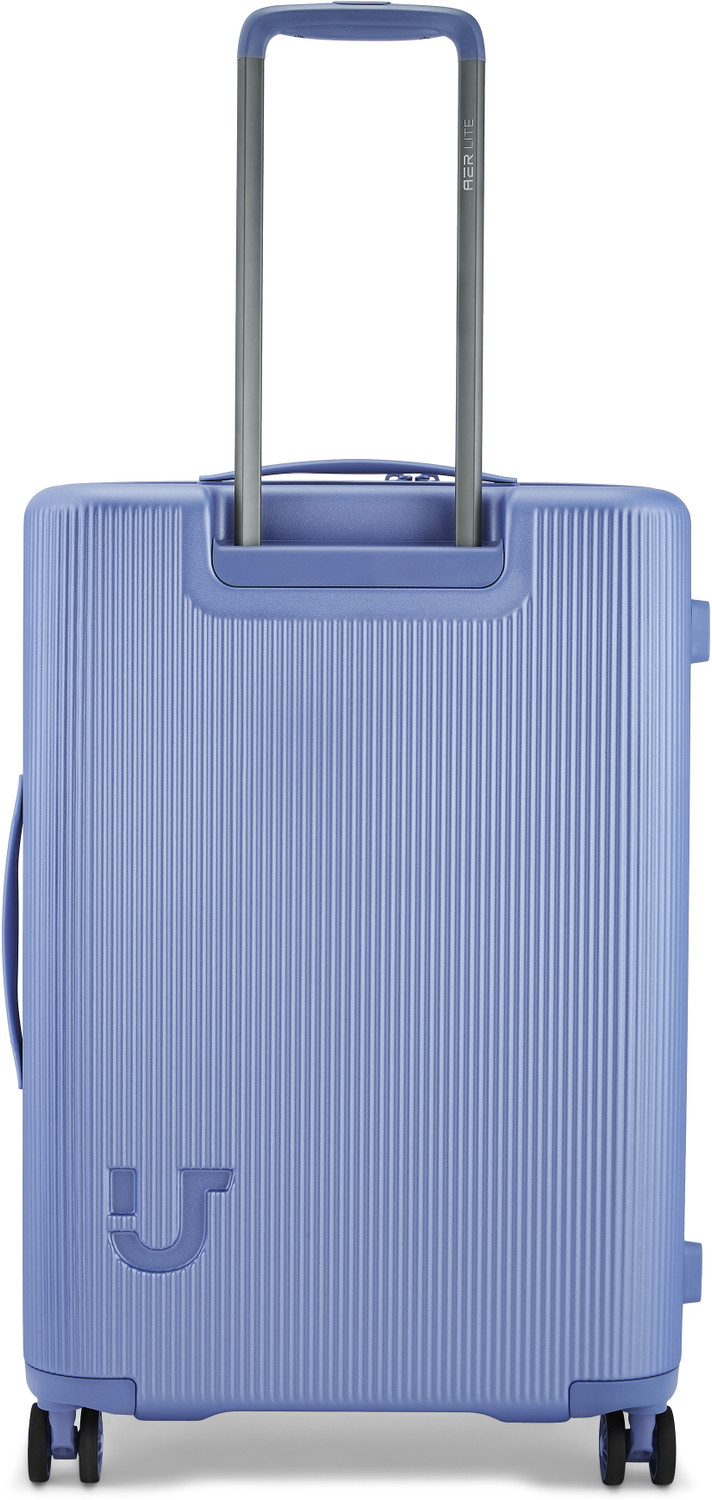 Image of Urban Jungle Medium Check-in Suitcase (65 cm) 8 Wheels - Lumolite - Blue Check-in Suitcase 8 Wheels - 26 inch