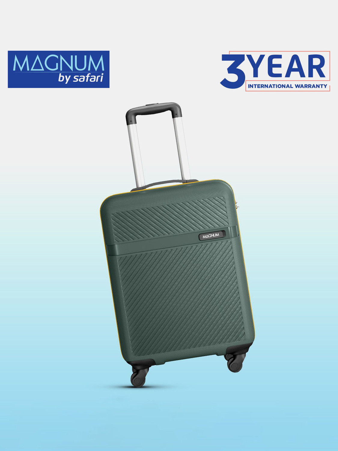 Image of Safari Magnum Fury 55 Cabin Suitcase 8 Wheels - 22 Inches