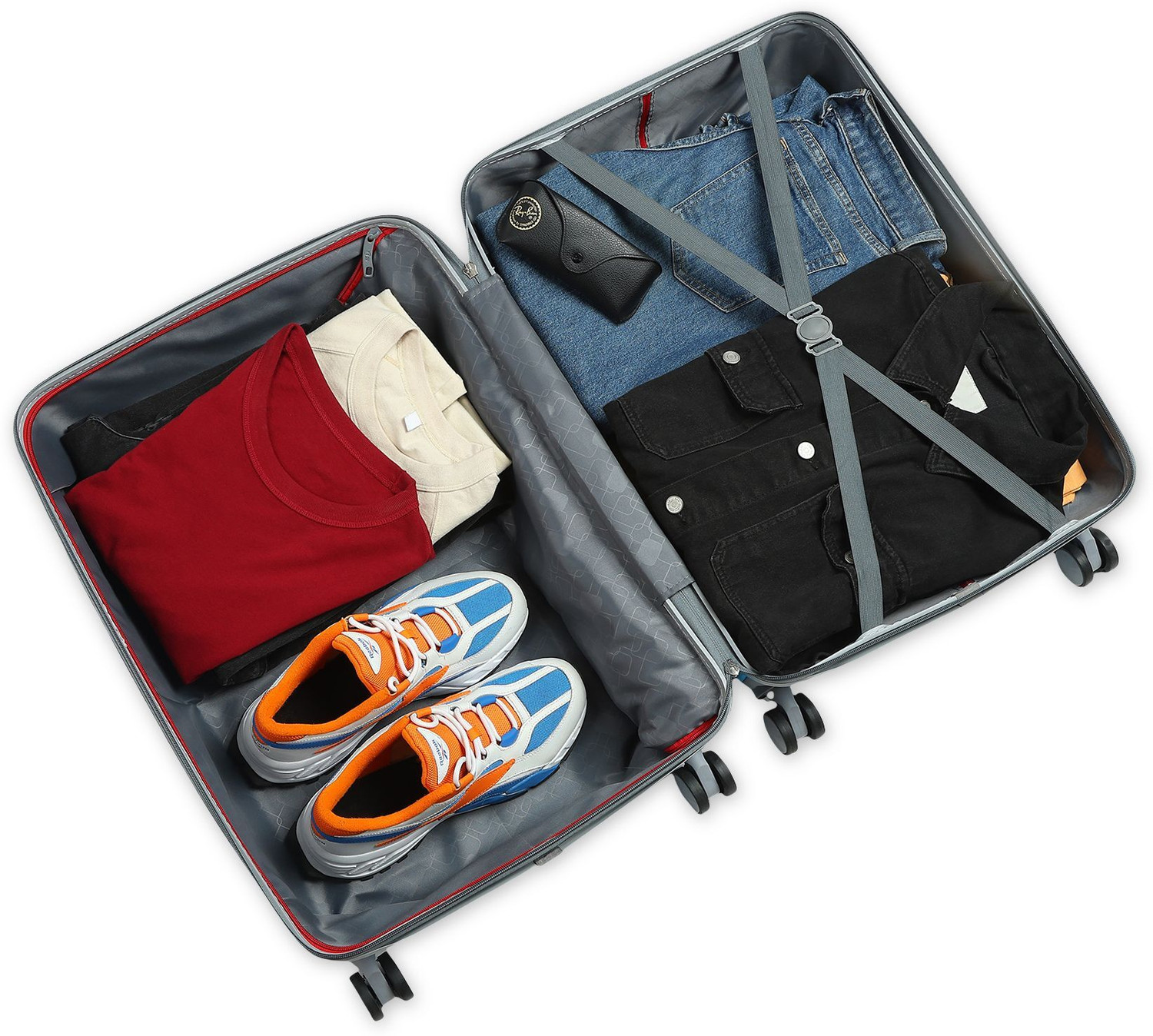 Image of TrekLite DYE-1-COMBO Cabin & Check-in Set 8 Wheels - 20 inch