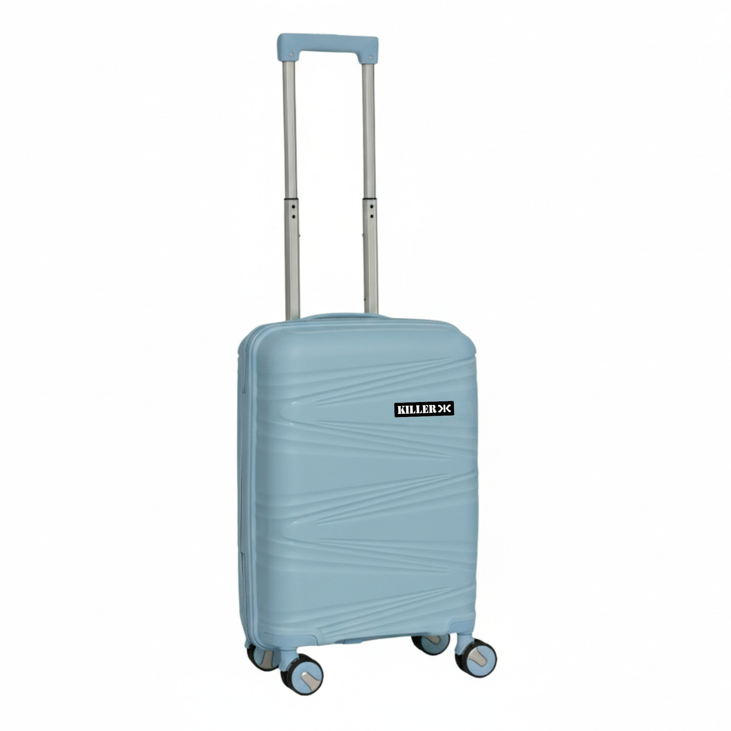 Image of KILLER Hard Sided Spinners, Expandable Travel & Luggage Bags Trolley Bag Expandable Cabin Suitcase 4 Wheels - 20 inch
