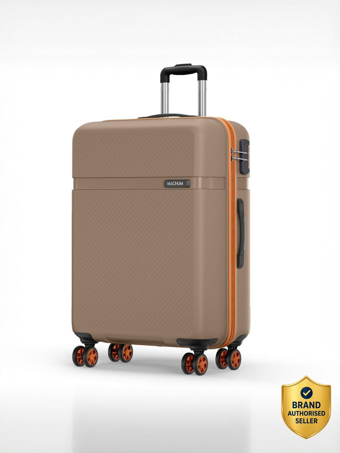 Image of Safari Fury 75 4W Fossil Check-in Suitcase 8 Wheels - 30 Inches