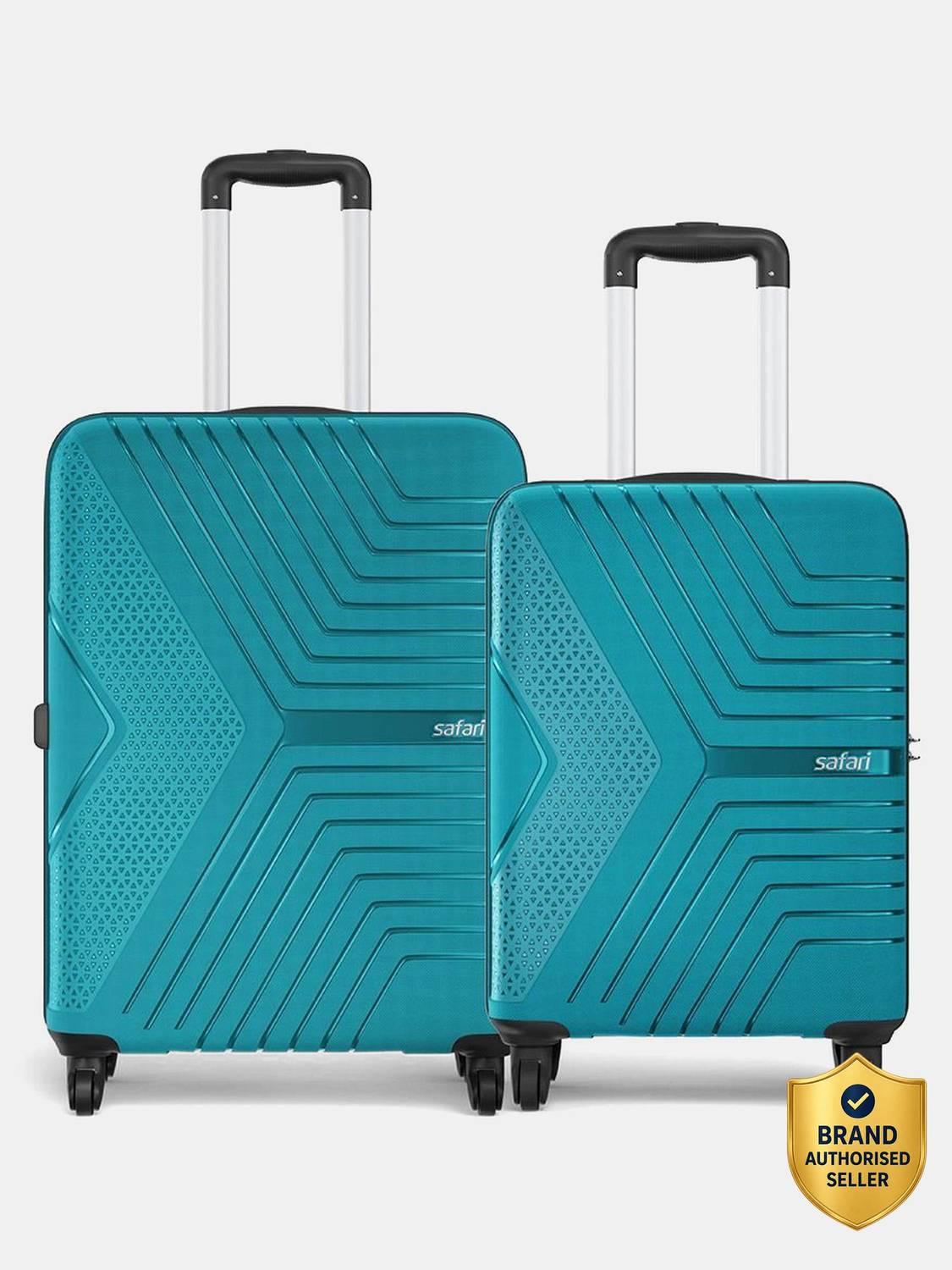 SAFARI ZENO Set of 2 (Small 55cm | Medium 66cm) 4W Cabin & Check-in Set 4 Wheels - 26 inch