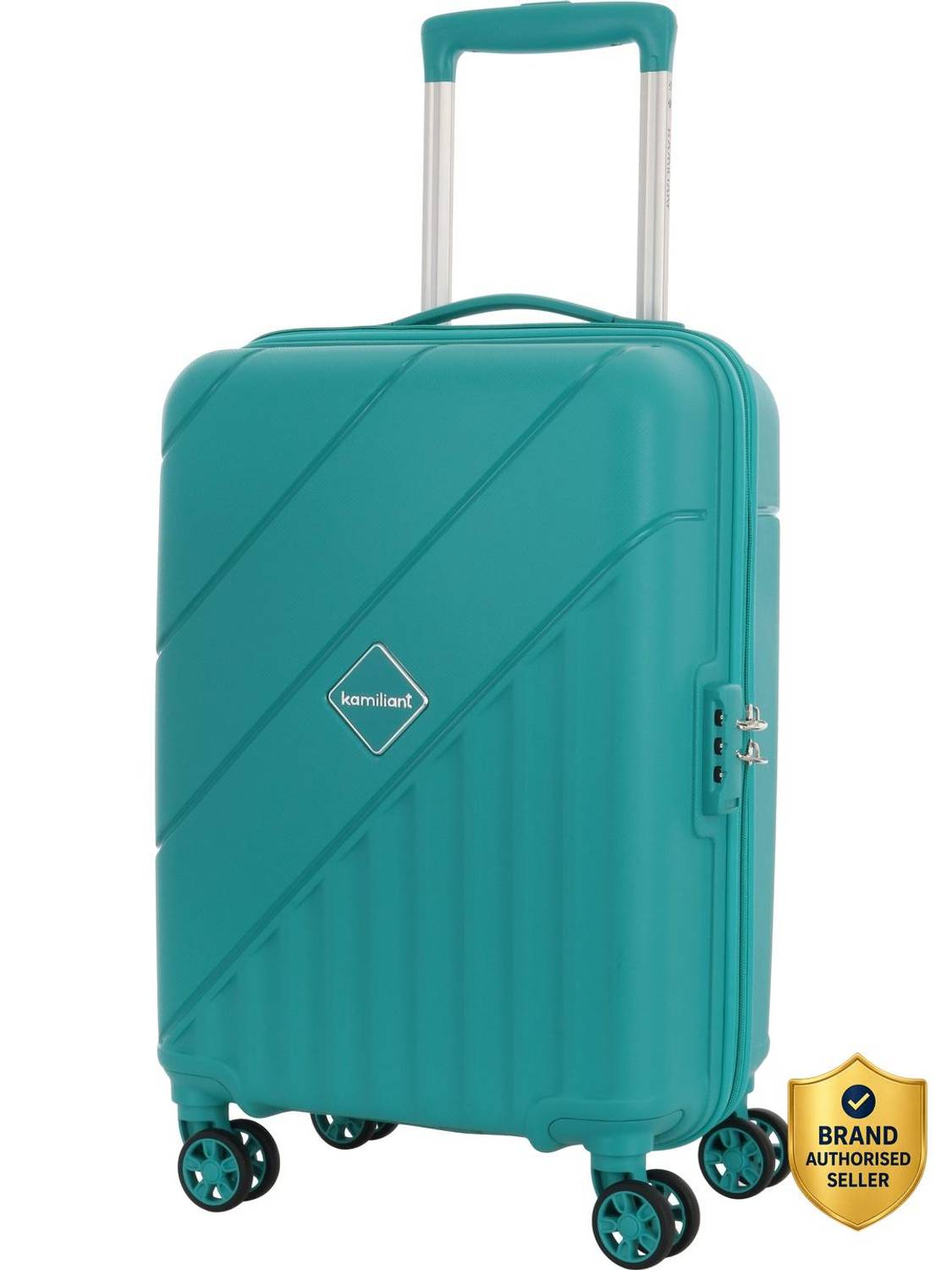 Kamiliant by American Tourister Combination Lock-Endure Expandable Cabin Suitcase 8 Wheels - 21 inches