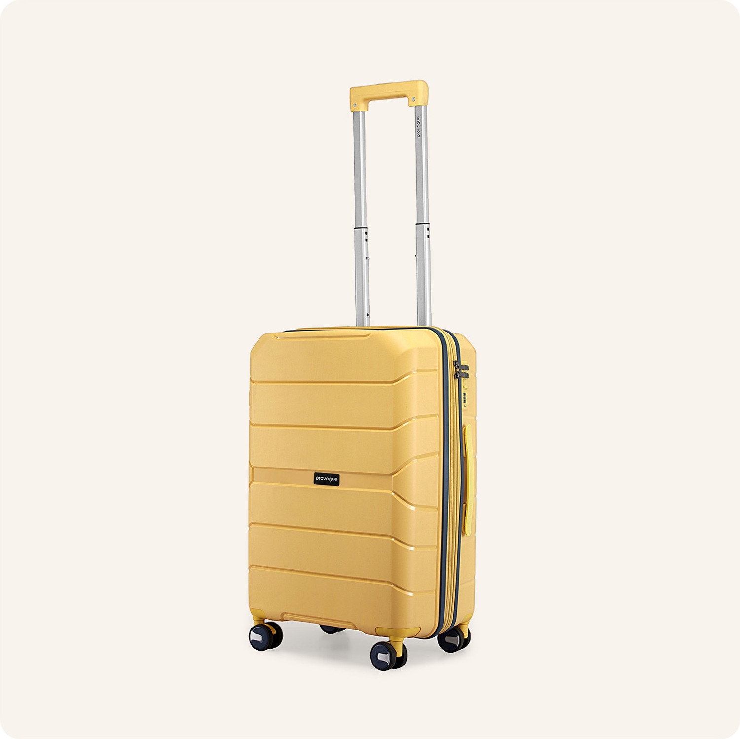 Image of PROVOGUE Cascade Expandable Cabin Suitcase 8 Wheels - 22 inch