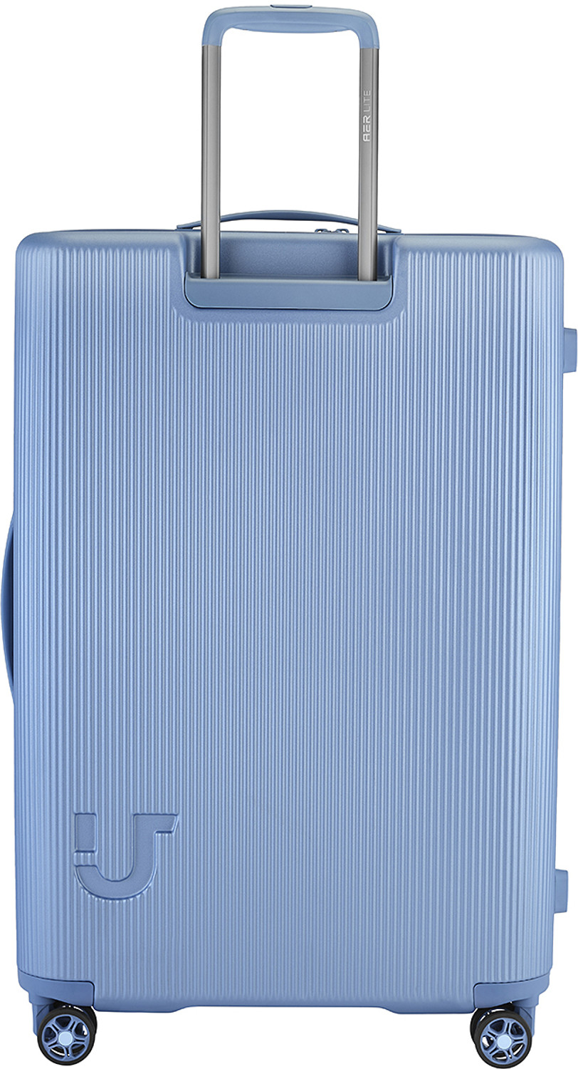 Image of Urban Jungle Hard Body Set of 2 Luggage 8 Wheels - Lumolite - Blue Cabin & Check-in Set 8 Wheels - 26 inch