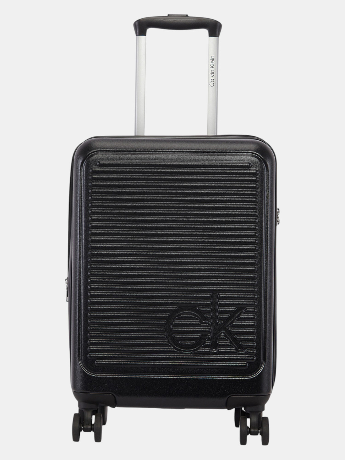 Image of Calvin Klein Small Cabin Suitcase (54 cm) 8 Wheels - HORIZON - Black