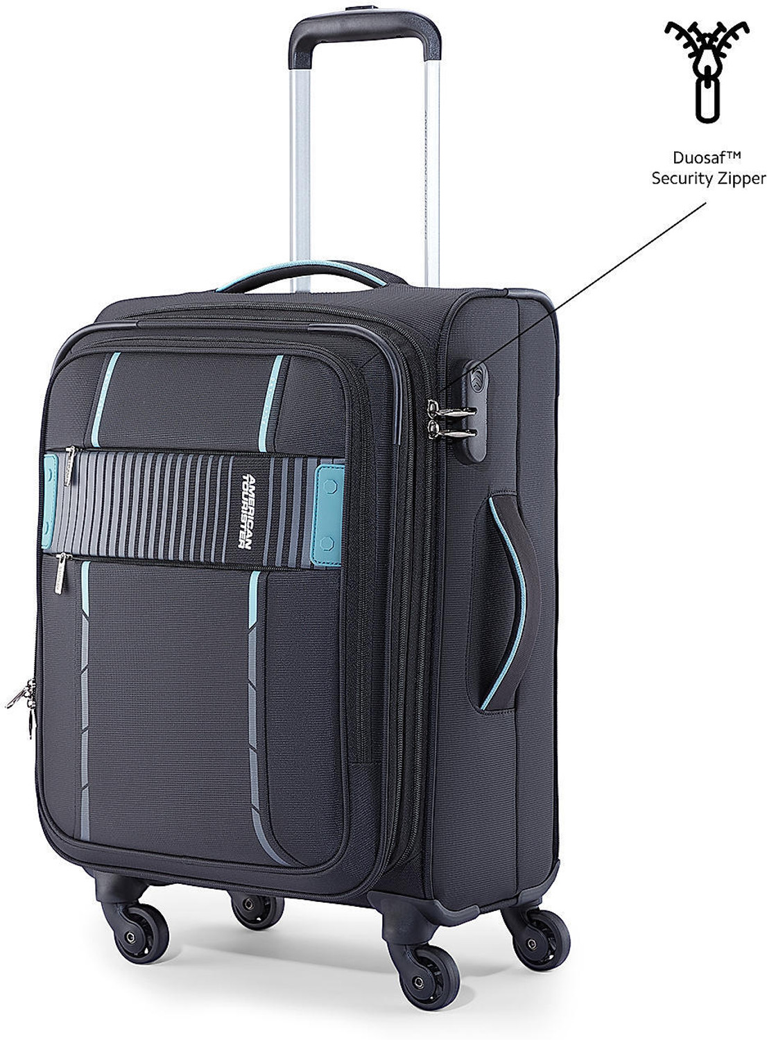 Image of AMERICAN TOURISTER CRUX 70 ( MEDIUM SIZE ) Expandable Check-in Suitcase 4 Wheels - 24 inch