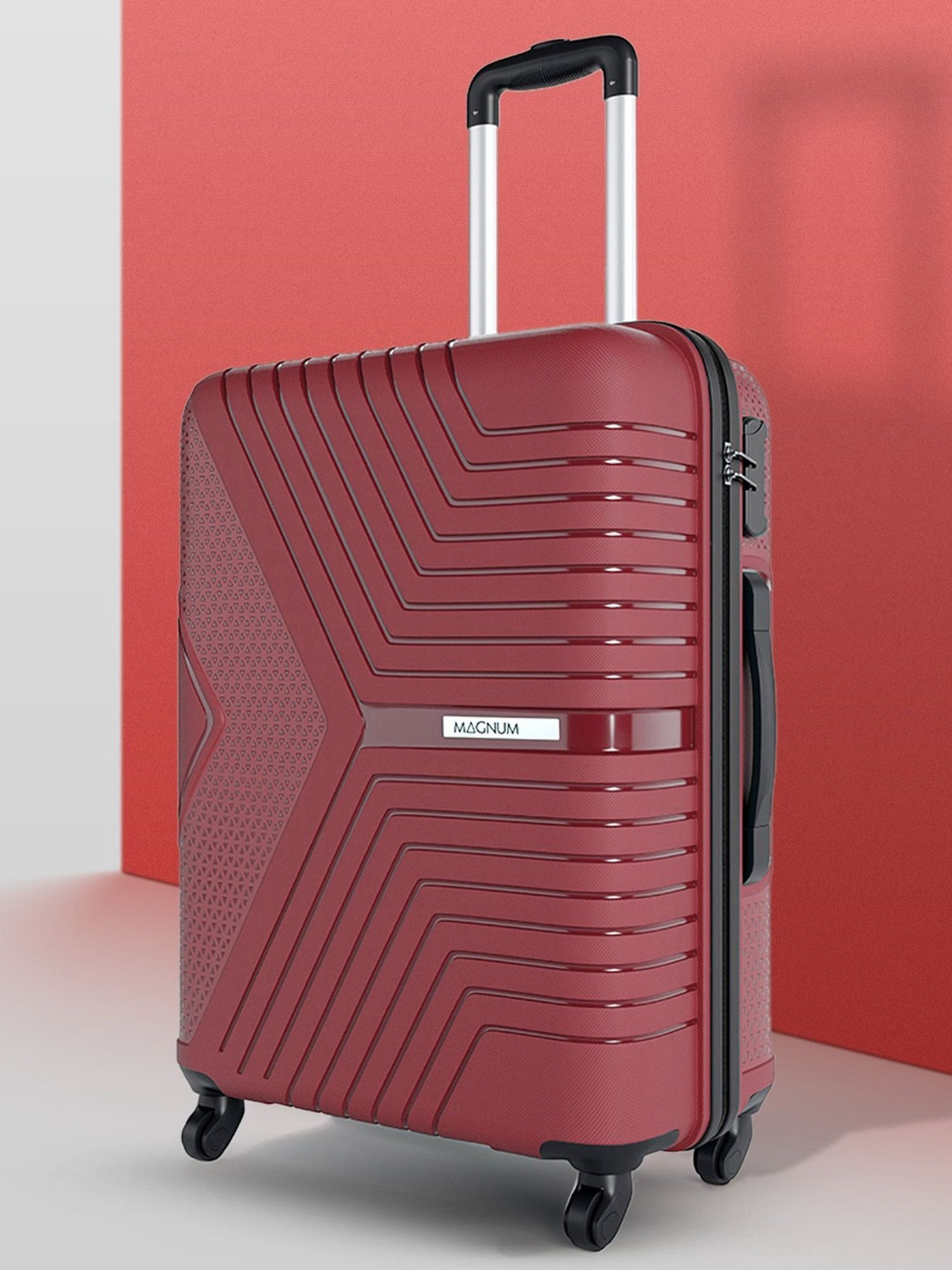 Image of Safari Magnum Zeno 66 Check-in Suitcase 4 Wheels - 26 Inches