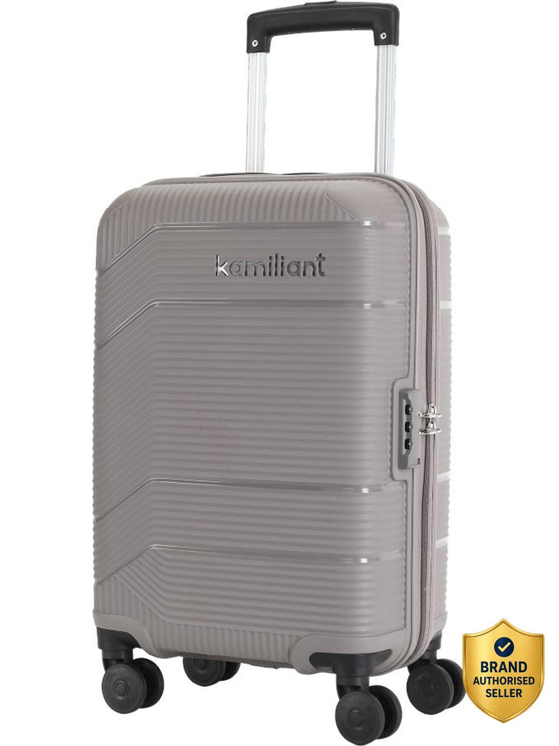 Image of KAMILIANT by American Tourister ARMOR Cabin Suitcase 8 Wheels - 21 inches
