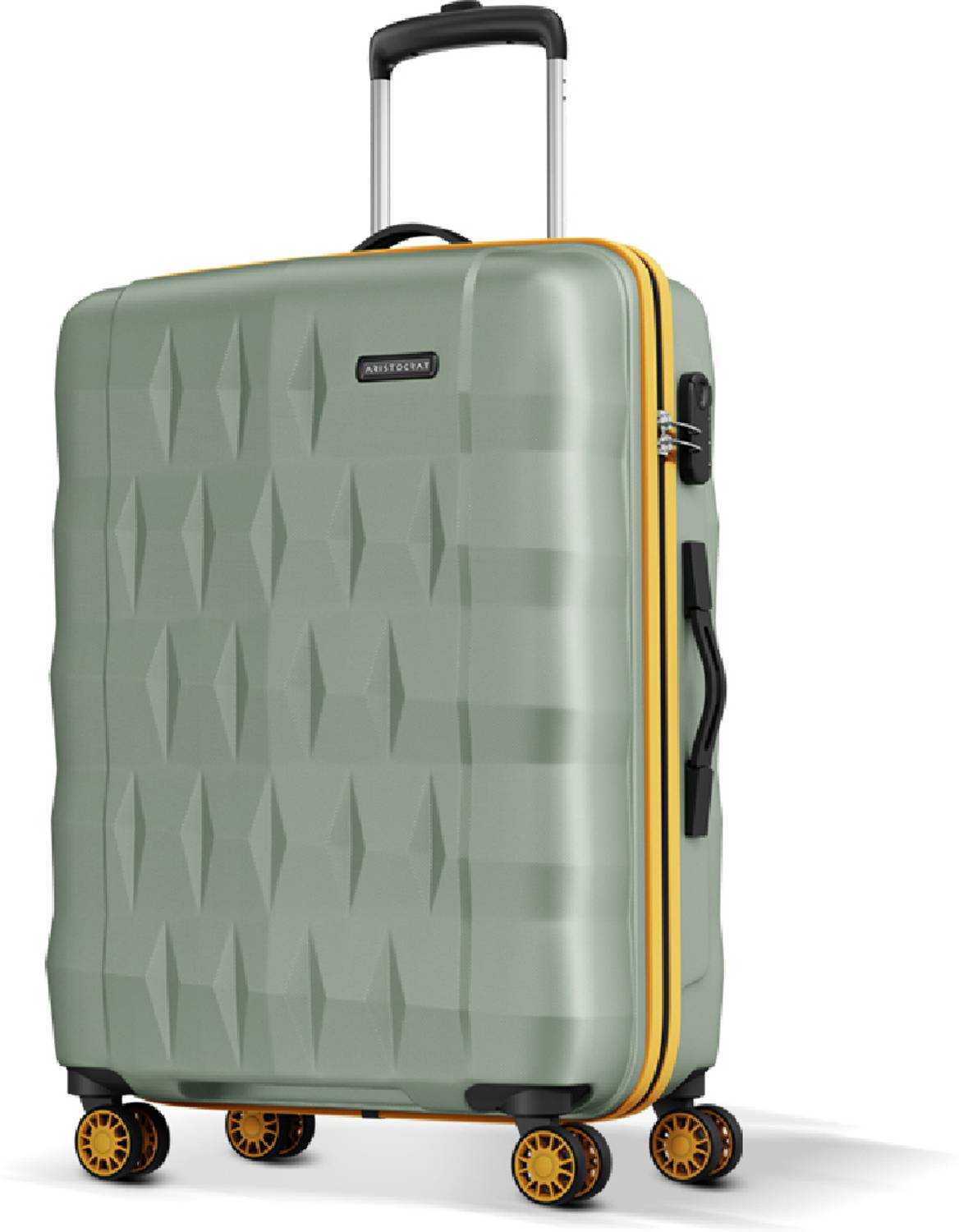 ARISTOCRAT Medium Check-in Suitcase (66 cm) 8 Wheels - Comet Chec