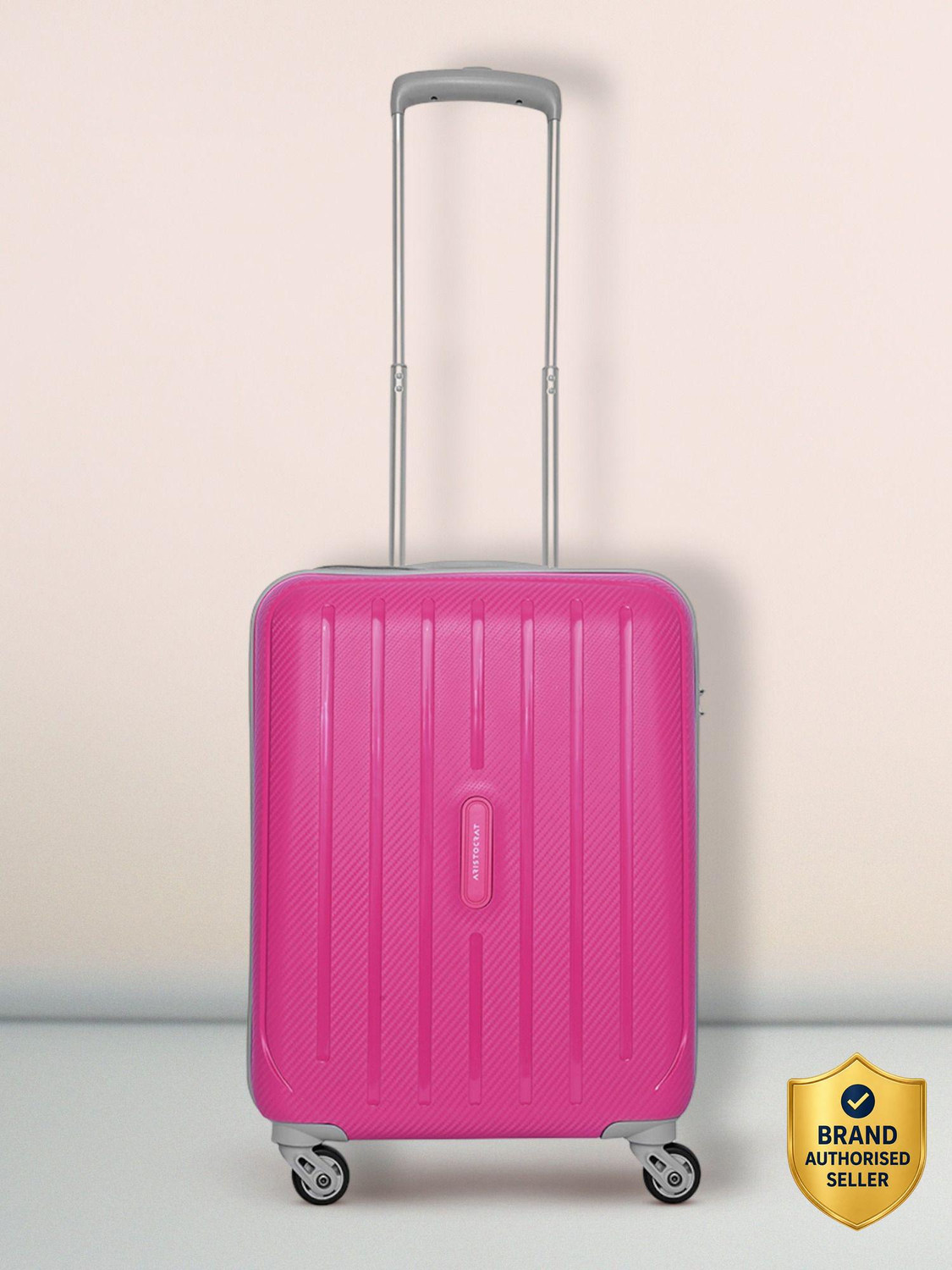 Image of ARISTOCRAT Photon 55 - Hardbody Trolley Bag For Women Cabin Suitcase 4 Wheels - 22 Inch