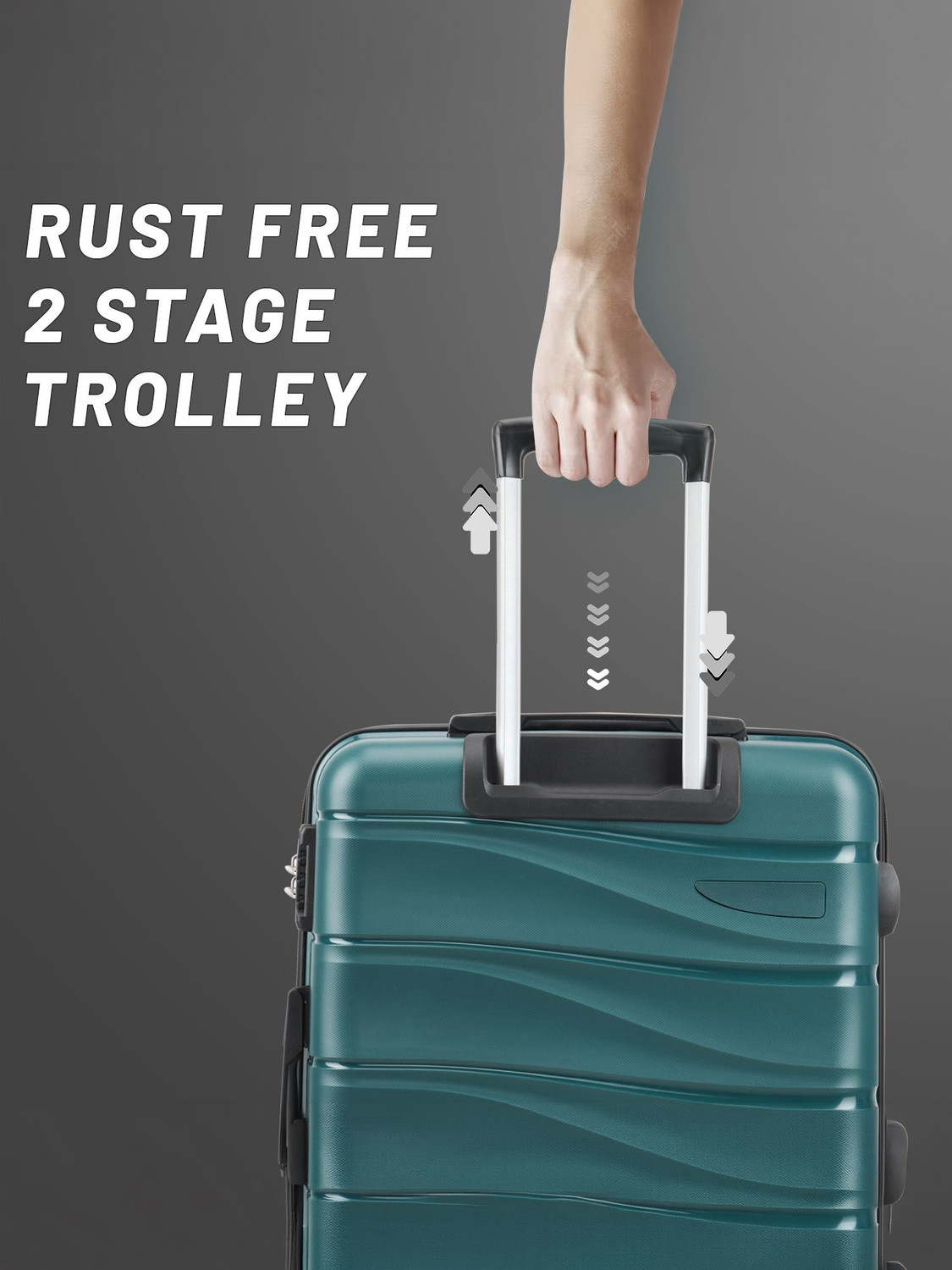 Image of ARISTOCRAT Olympus 65 - Hardbody Trolley Bag Check-in Suitcase 8 Wheels - 26 Inch